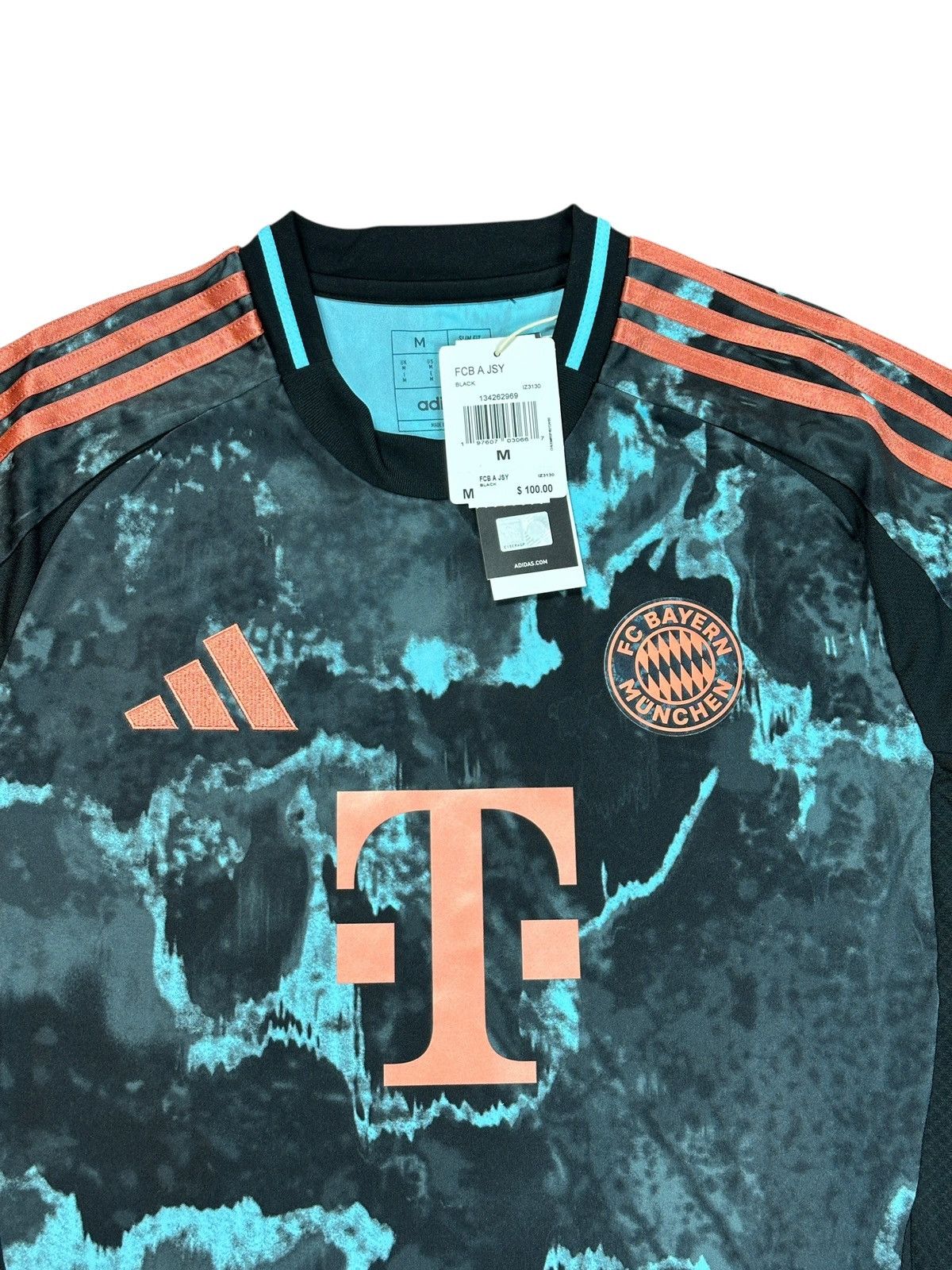 Adidas Bayern Munich 2024/25 Musiala Away Jersey Size US L / EU 52-54 / 3 - 5 Thumbnail