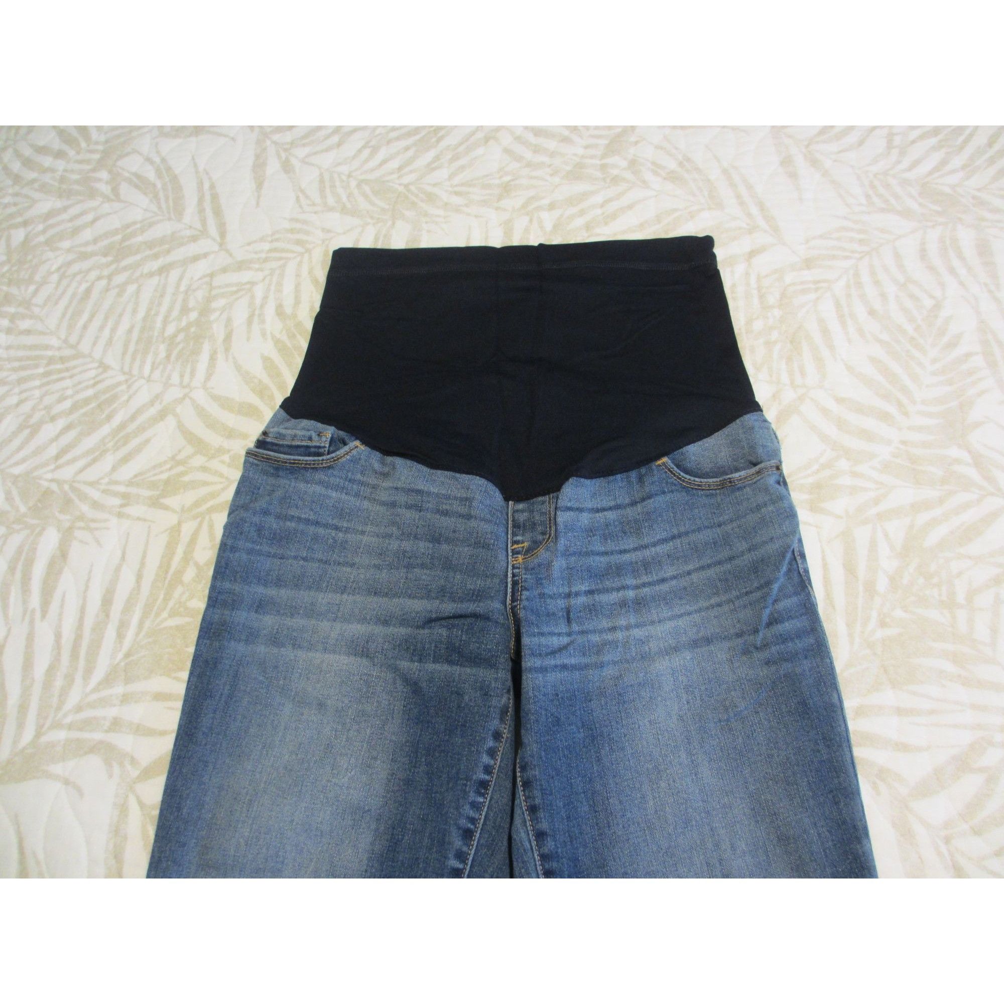 Other Liz Lange Maternity Boot Cut Semi-Évasé Blue Jeans With Stre Size 30" / US 8 / IT 44 - 3 Thumbnail