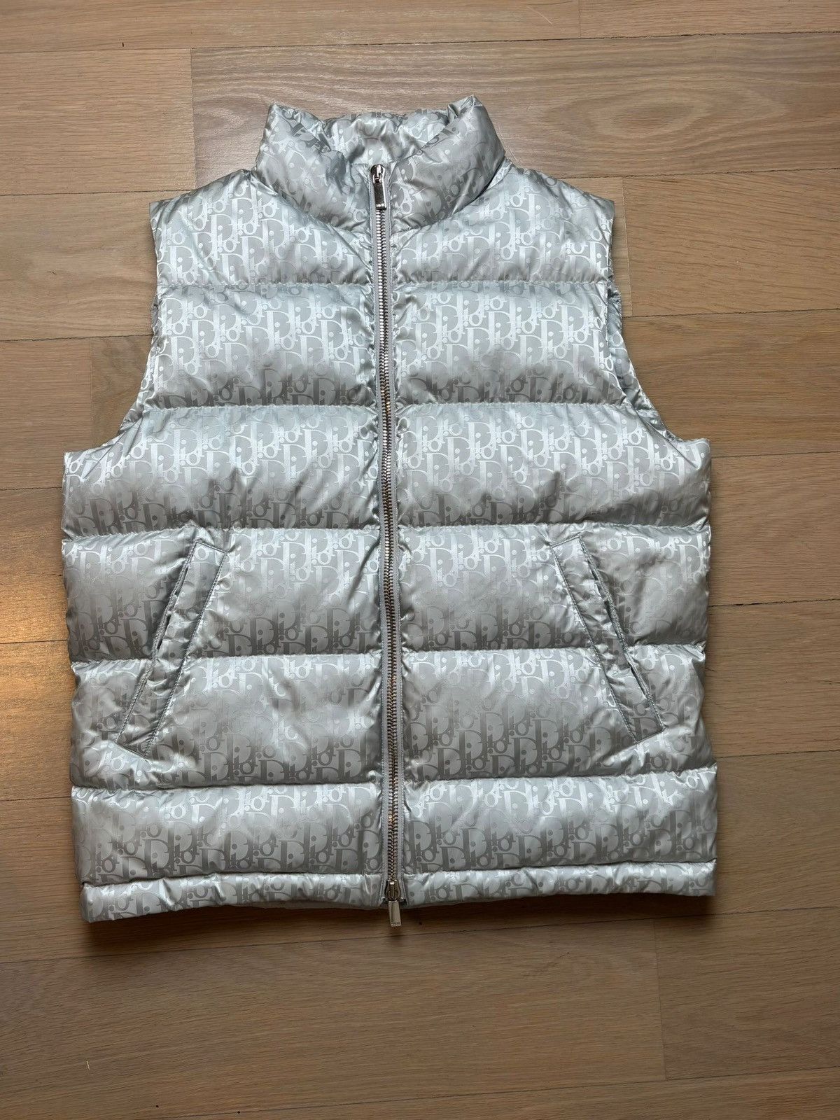 Dior Dior Oblique Grey Vest Puffer Size US M / EU 48-50 / 2 - 1 Thumbnail