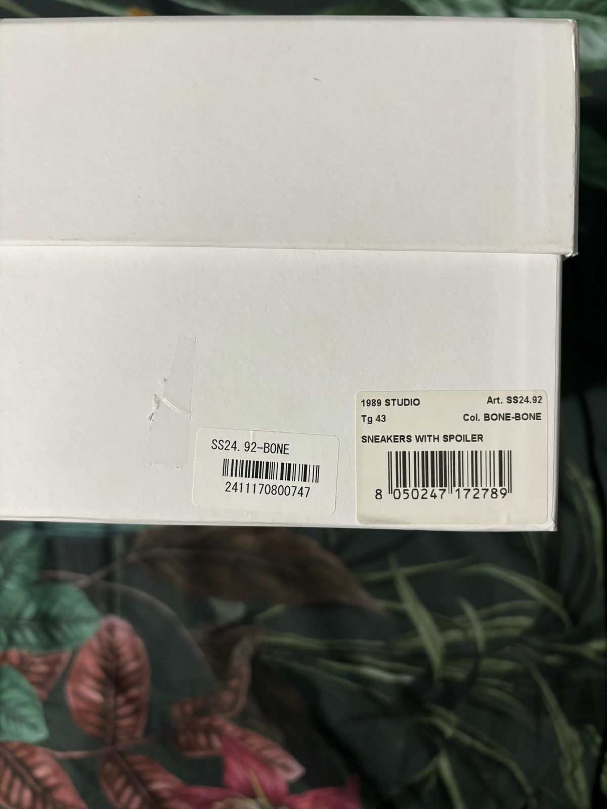 1989 STUDIO Skate Low V-2 White 1989 STUDIO Size US 10 / EU 43 - 9 Thumbnail
