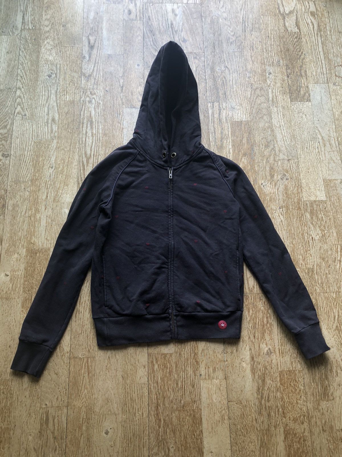 Converse × Vintage CONVERSE ALL STAR VINTAGE QUALITY ZIP SWEATSHIRT Size US S / EU 44-46 / 1 - 1 Thumbnail