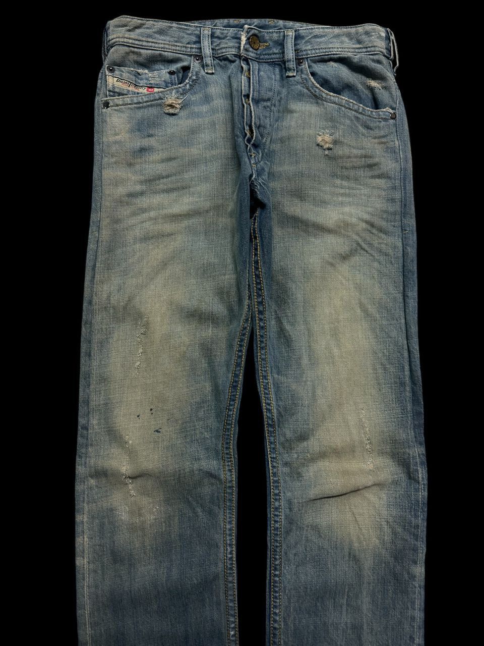 Diesel Diesel Industry Brandom Regular Slim-Carrot Rust Mud-Wash Size US 29 - 7 Thumbnail