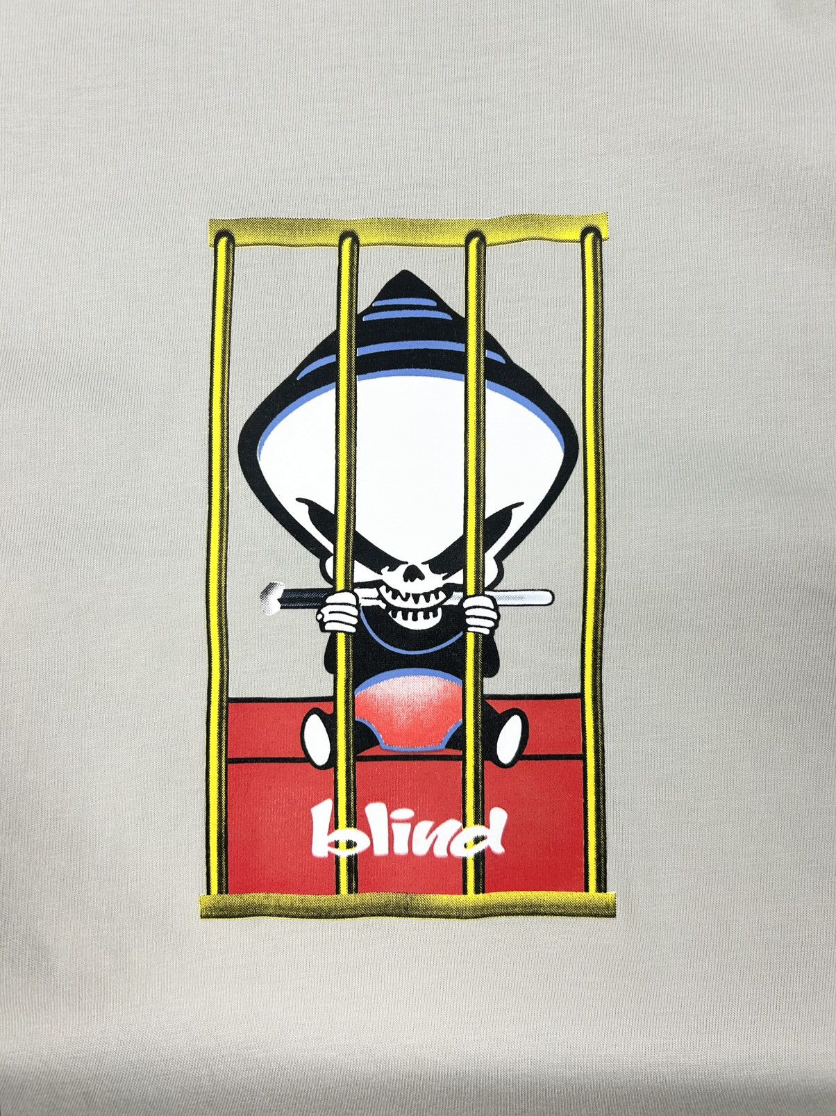 Blind Skateboards × JNCO × Vintage Vintage Blind Skateboards Reaper Long Sleeve 90s Size US L / EU 52-54 / 3 - 6 Thumbnail