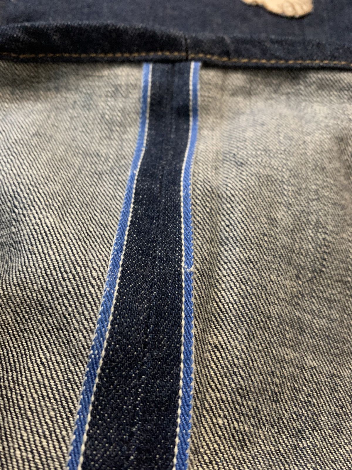 Japanese Brand × Vintage SELVEDGE SUMO EMBEROIDED JEANS Size US 32 / EU 48 - 9 Thumbnail