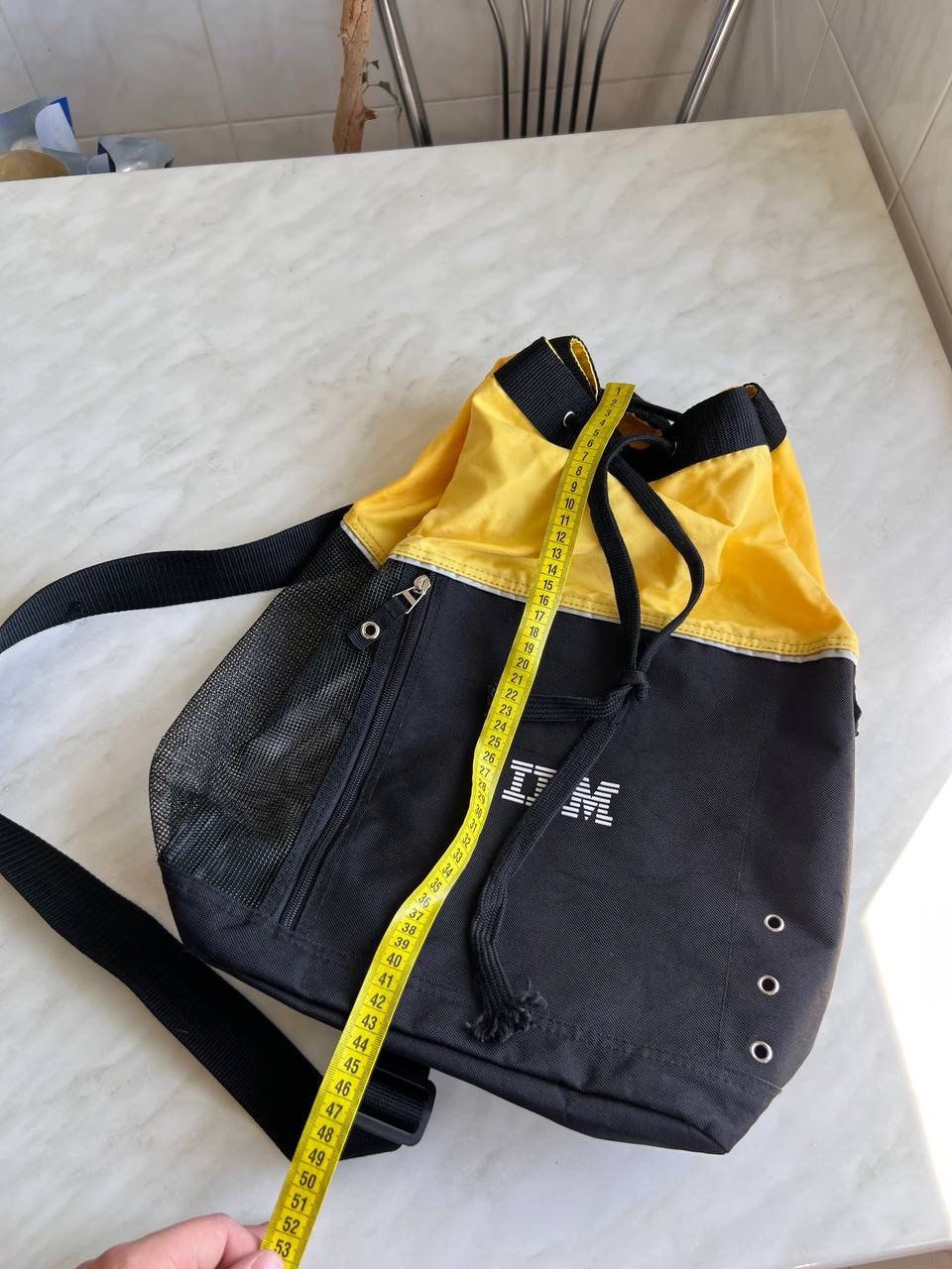 Apple Vintage IBM Computer Company Black Crossbody Mesh Sling Bag Size ONE SIZE - 14 Thumbnail