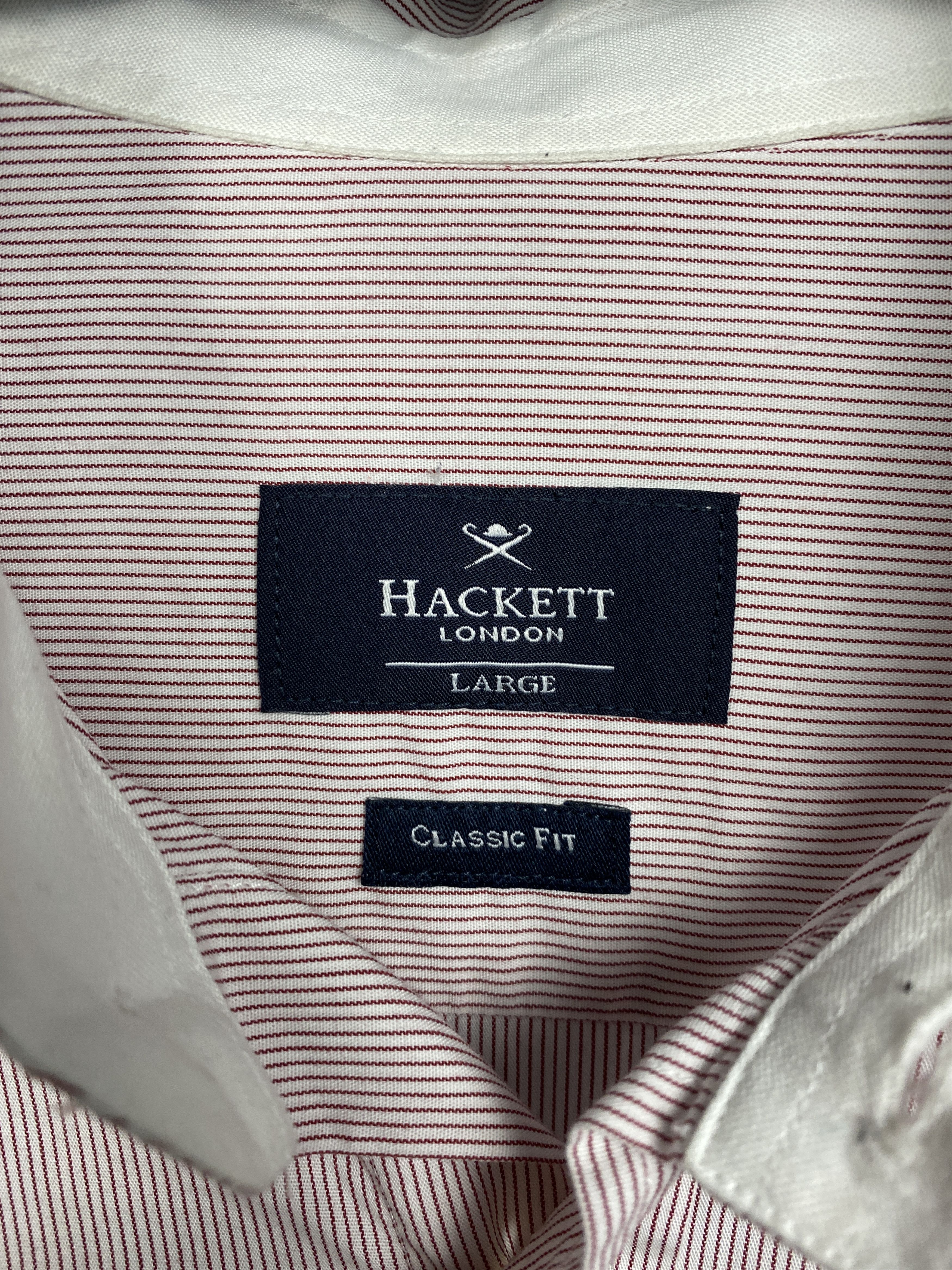 Hackett Hackett Vintage Mens Long Sleeve Shirt Size US L / EU 52-54 / 3 - 3 Thumbnail