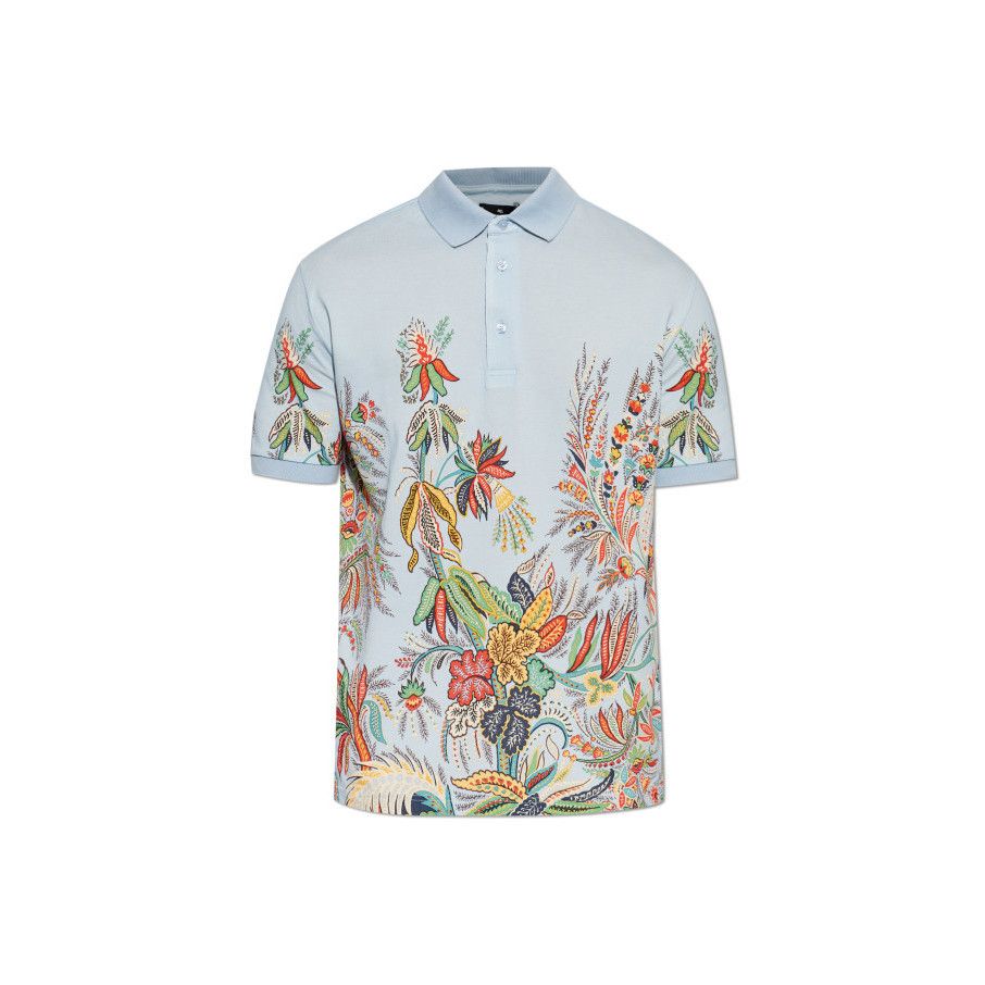Etro ETRO Patterned Polo Shirt Multicolor New & Authentic (Men's Size US M / EU 48-50 / 2 - 1 Preview