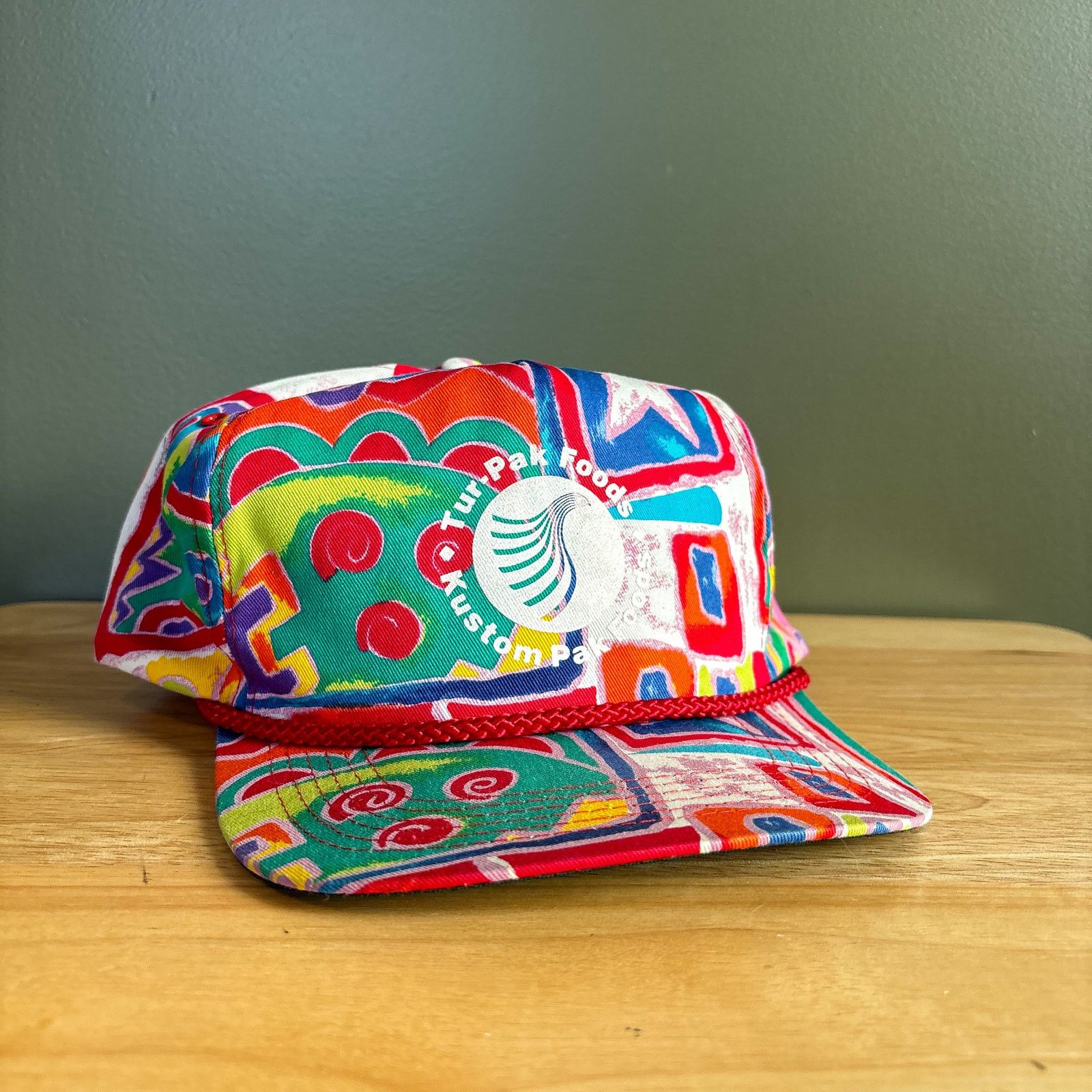 Other Vintage Tur-Pak Foods Kustom Pak Abstract Snapback Hat Size ONE SIZE - 1 Thumbnail