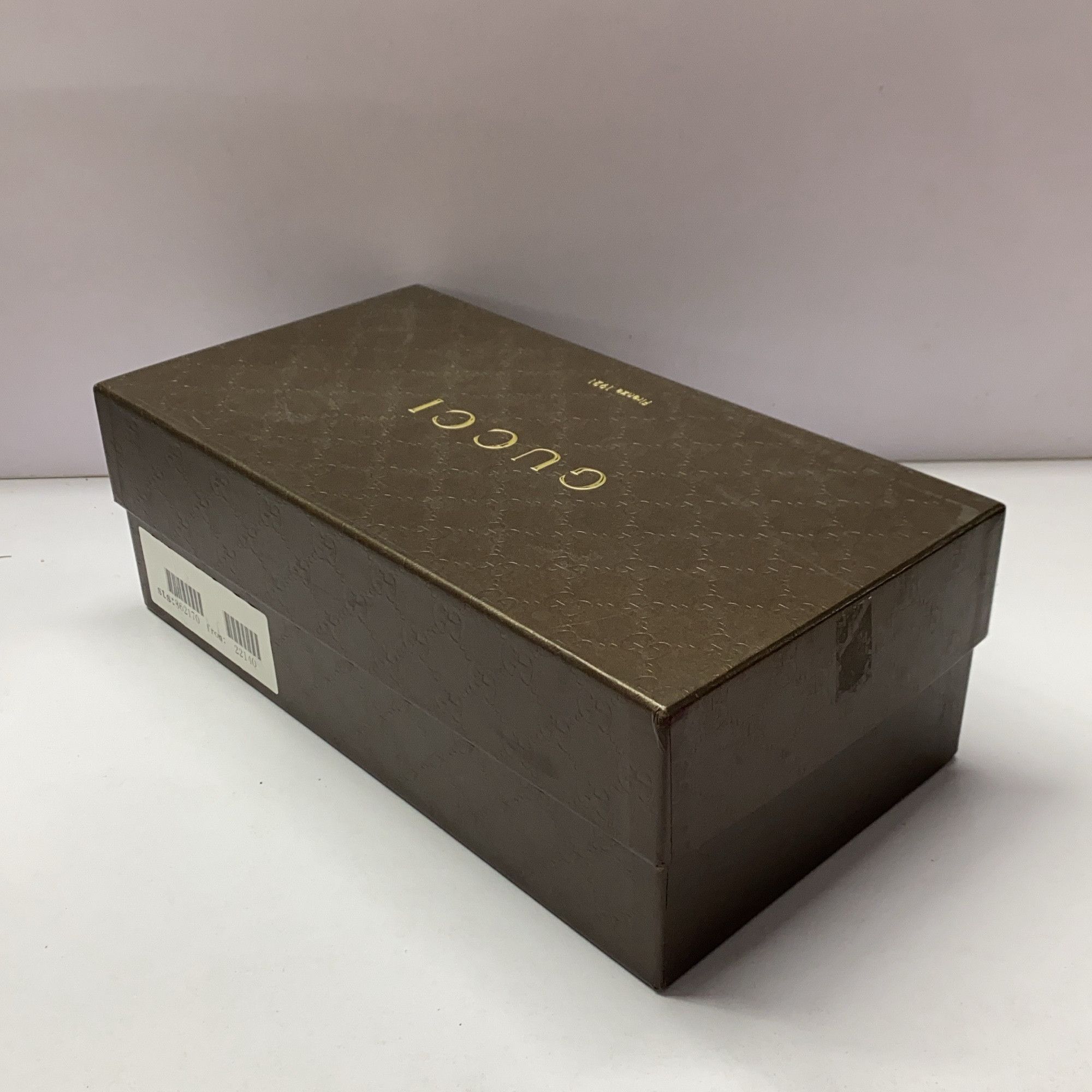 Gucci Gucci Leather Fashion SlipOn Sneakers Plum Color-2506 Size US 5 / EU 37 - 1 Thumbnail