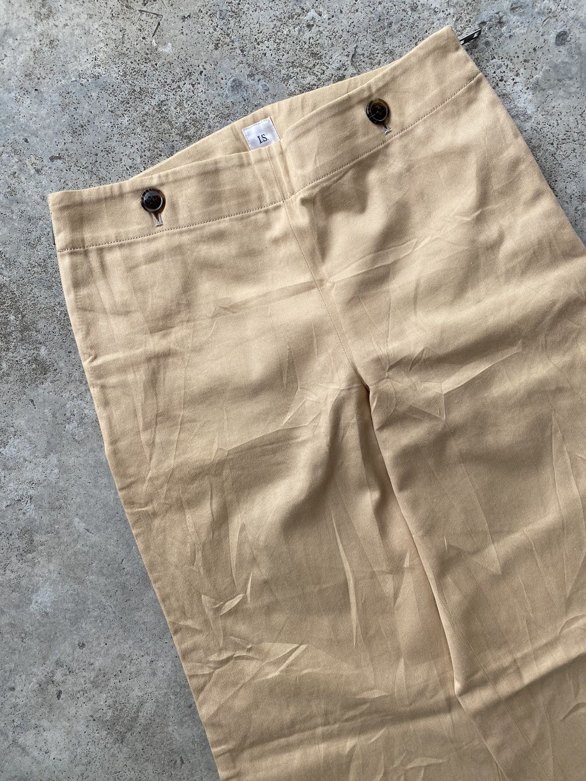 Issey Miyake × Japanese Brand Sick Design🔥Wide Pants 2 Side Zipper Size US 29 - 3 Thumbnail