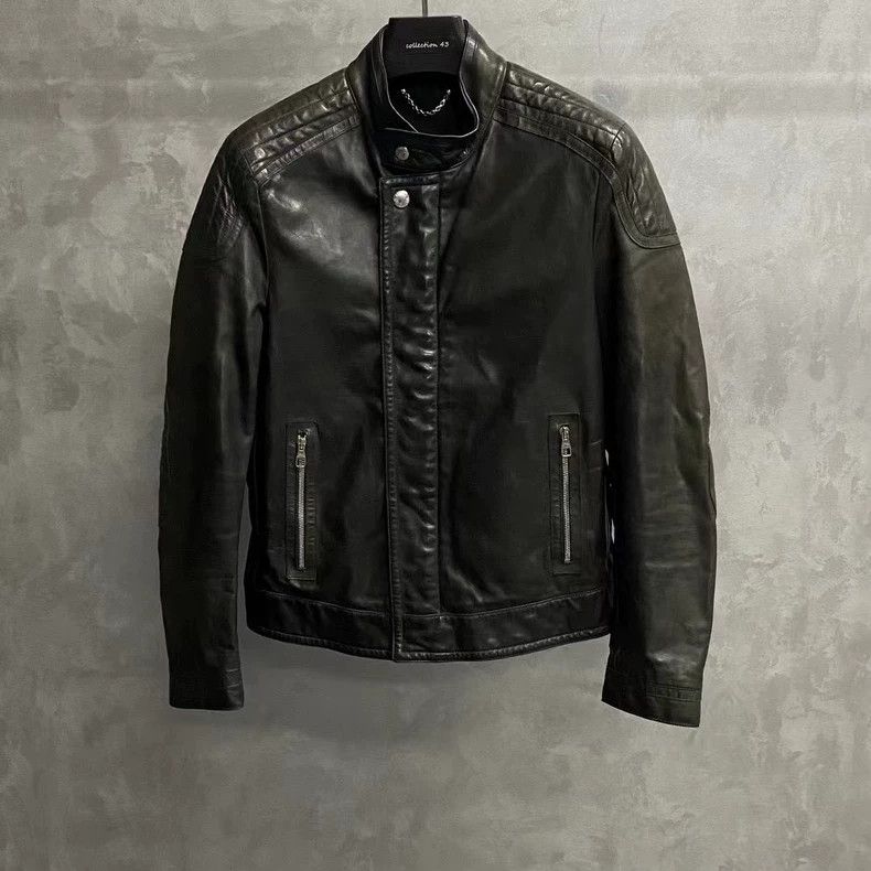 Louis Vuitton Louis Vuitton Checkered leather in black cowhide jacket Size US M / EU 48-50 / 2 - 1 Thumbnail