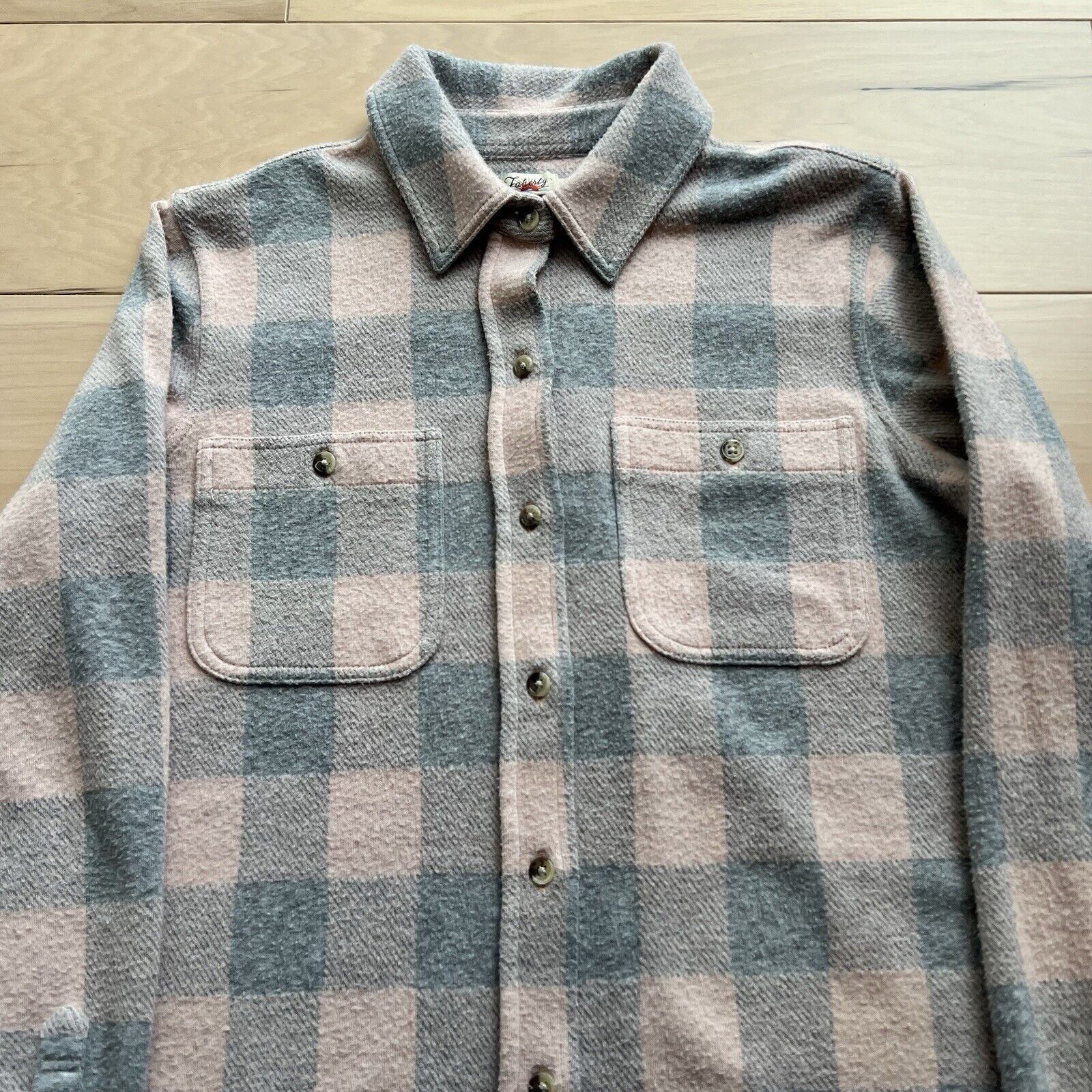 Faherty Faherty Legend Sweater Shirt Women's S Pink Gray Button Up Size S / US 4 / IT 40 - 3 Thumbnail
