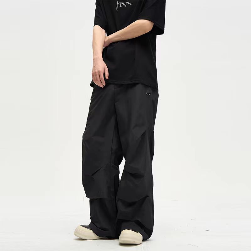 Japanese Brand × Vintage Black High Street Loose Casual Trousers Size US 30 / EU 46 - 3 Thumbnail