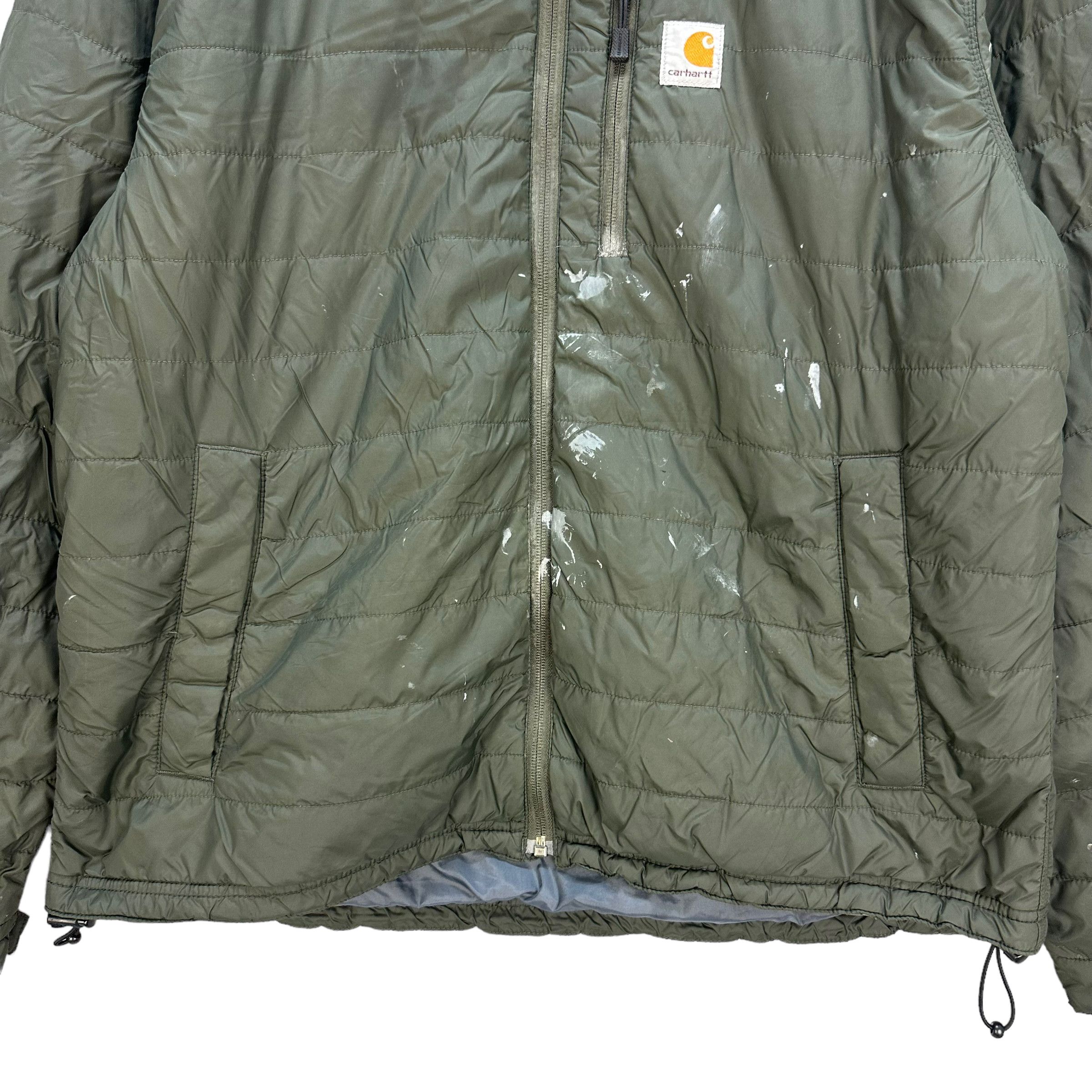 Carhartt TRASHED CARHARTT LIGHT PUFFER JACKET #8028-197 Size US L / EU 52-54 / 3 - 5 Thumbnail