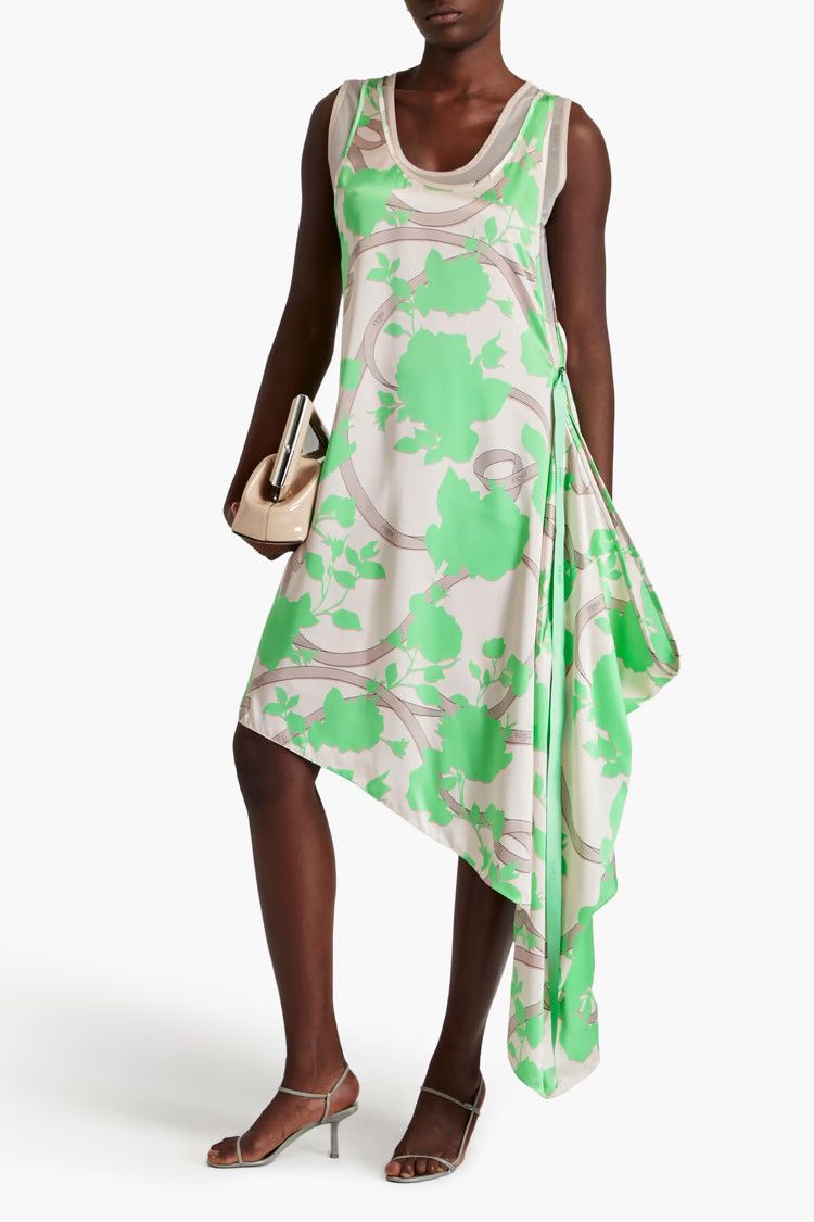 Fendi o1loc1c0824 Dress in Multicolor Size XL / US 12-14 / IT 48-50 - 2 Thumbnail