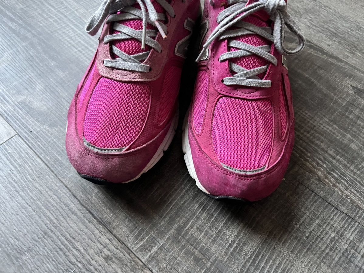 New Balance × Vintage NEW BALANCE • 990V4 "2018 Pink Ribbon" (12M) Size US 12 / EU 45 - 15 Thumbnail