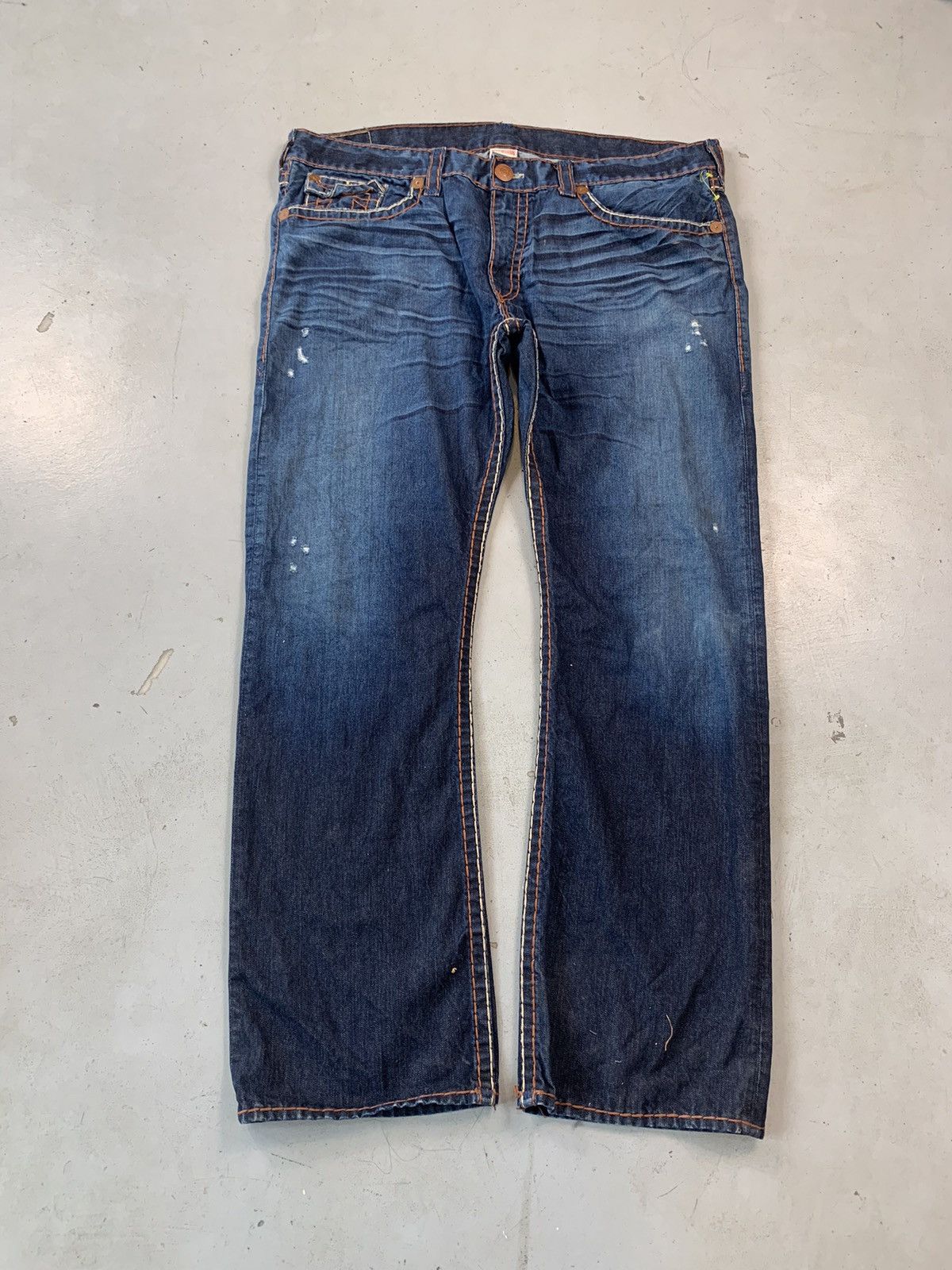 True Religion Vintage true religion baggy fit denim Size US 44 / EU 60 - 2 Thumbnail