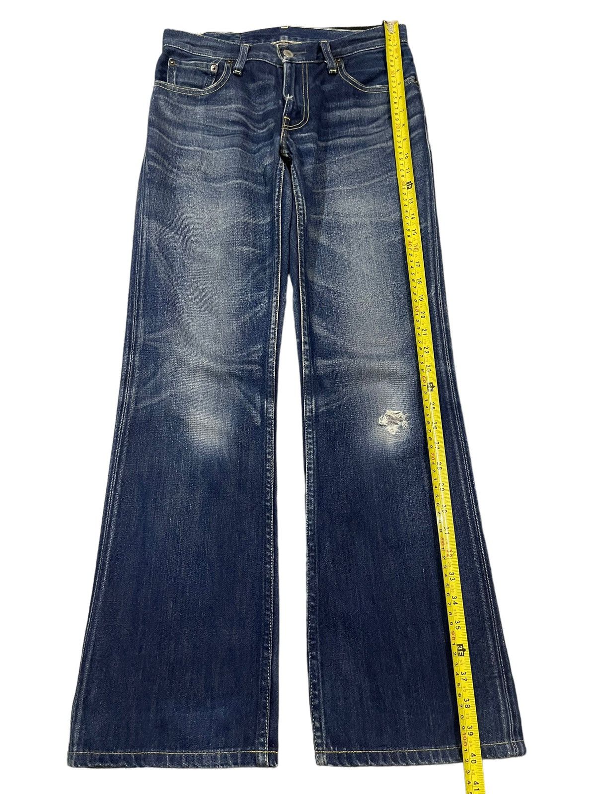 Levi's Vintage 90s Levis 507 Blue Wash Style Wide Leg Jeans Size US 30 / EU 46 - 11 Thumbnail