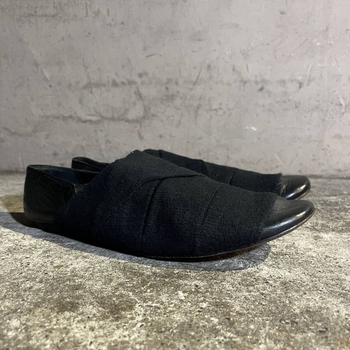 Yohji Yamamoto Yohji Yamamoto bandage leather slip ons Size US 10.5 / EU 43-44 - 3 Thumbnail