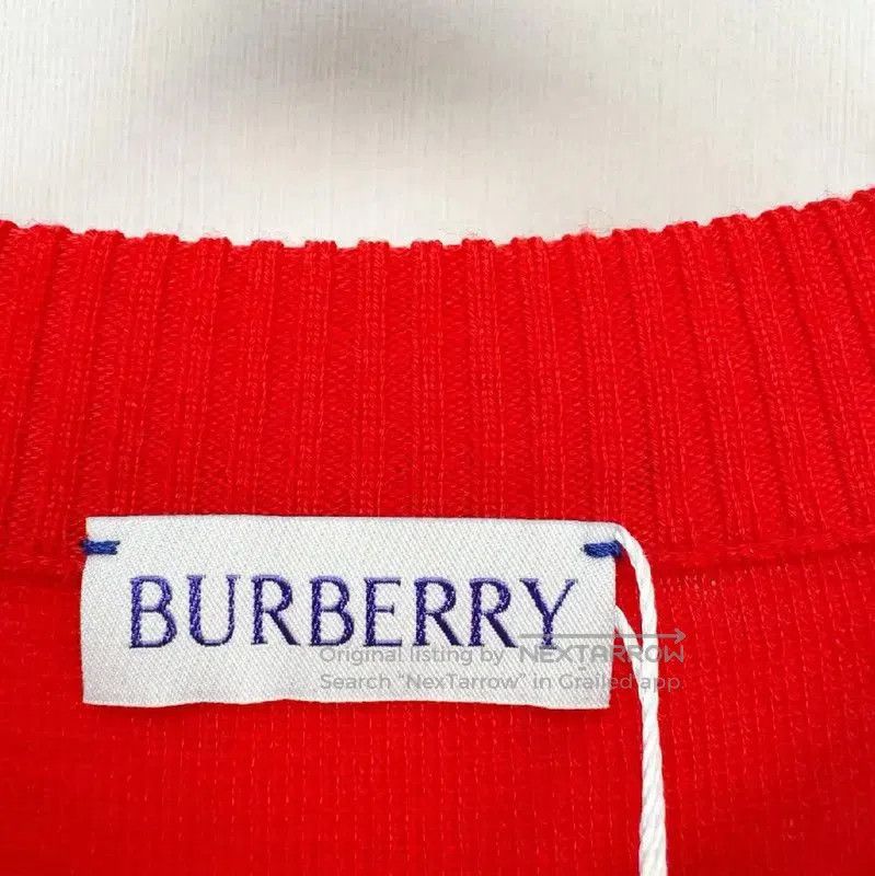 Burberry Burberry Red Long Sleeve Knit Top. Size M / US 6-8 / IT 42-44 - 2 Thumbnail