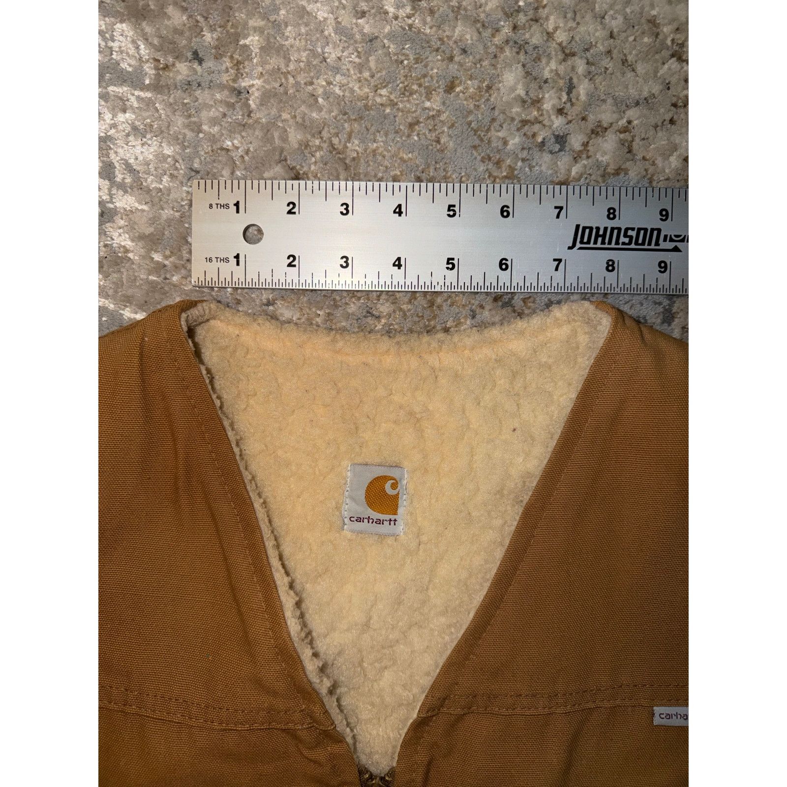 Carhartt Carhartt Vntg 80s Fleece Lined Duck Brown 6SV Vest Mens L Size L / US 10 / IT 46 - 9 Thumbnail