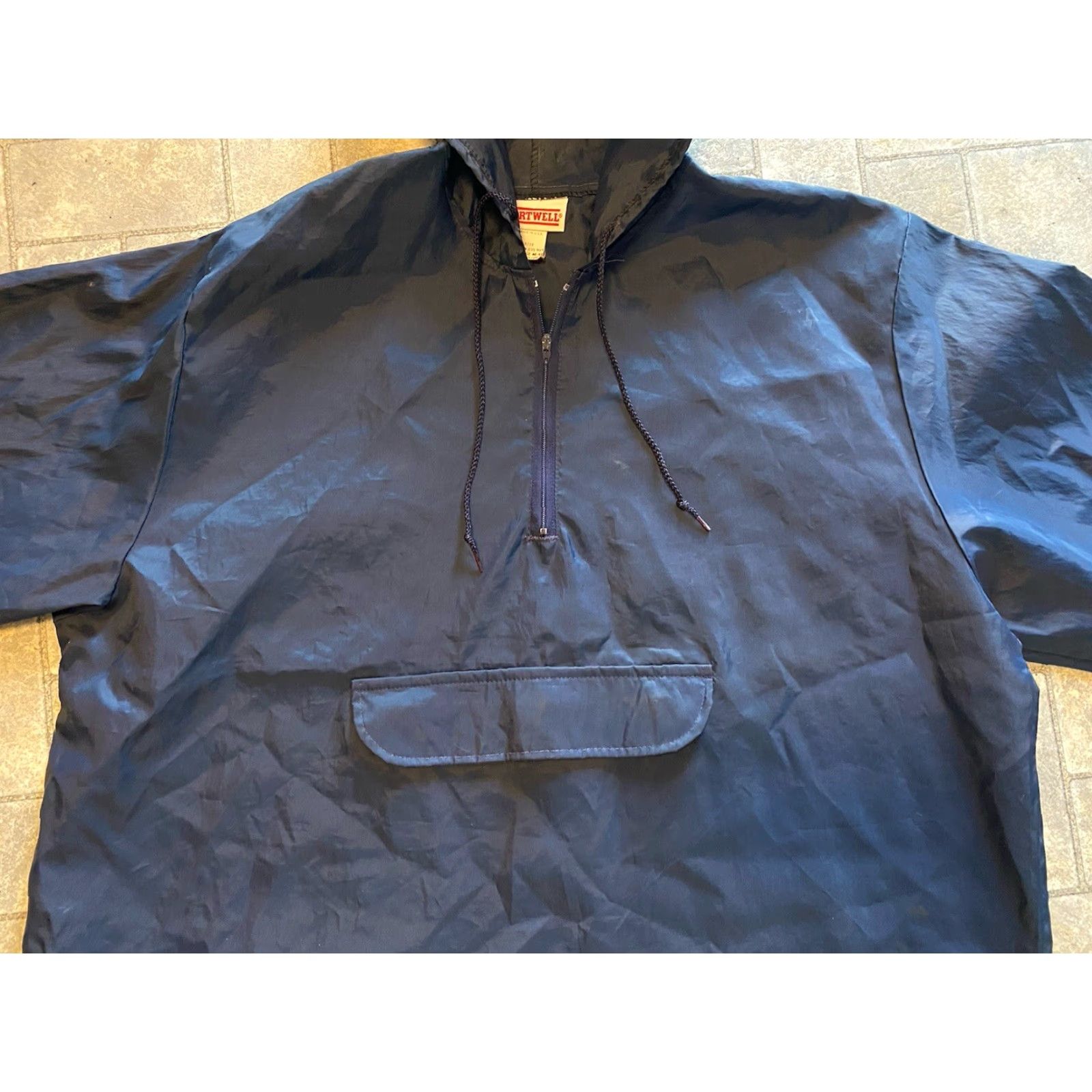 Vintage Hartwell Jacket Mens XL Made In USA With Kangaroo Pocket Air Force Lightweight Size US XL / EU 56 / 4 - 6 Thumbnail