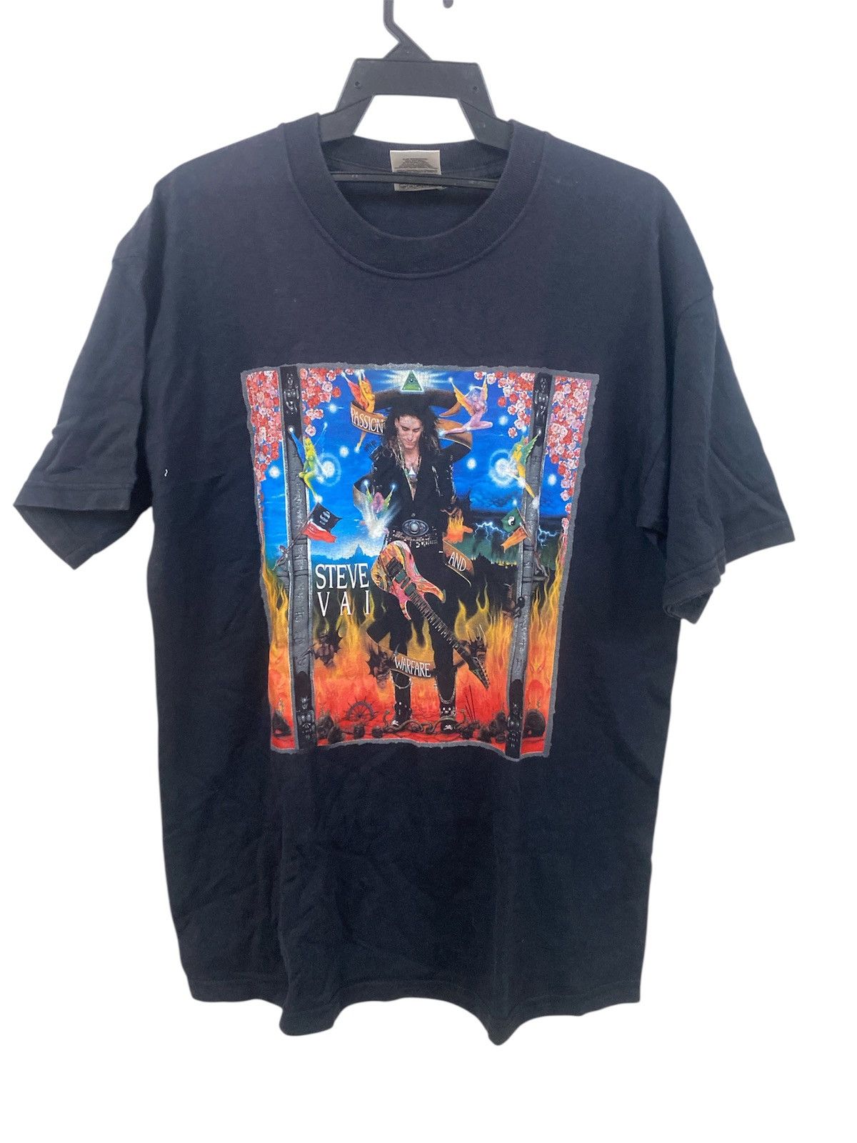 Band Tees Vintage stave Vai Size US L / EU 52-54 / 3 - 1 Thumbnail