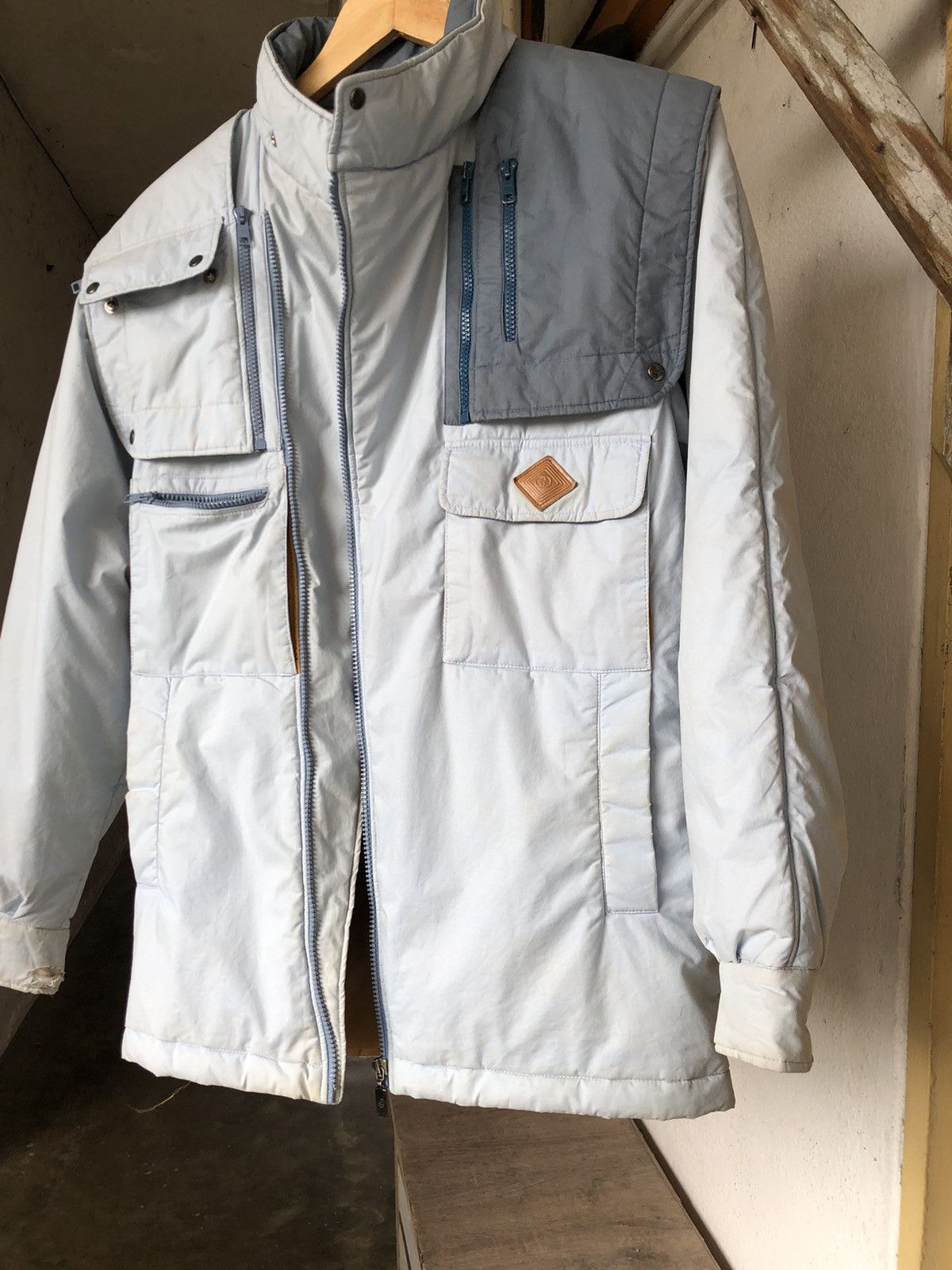 Gucci Rare🔥 Vintage Gucci Distressed Padding Jacket Size US XS / EU 42 / 0 - 12 Thumbnail