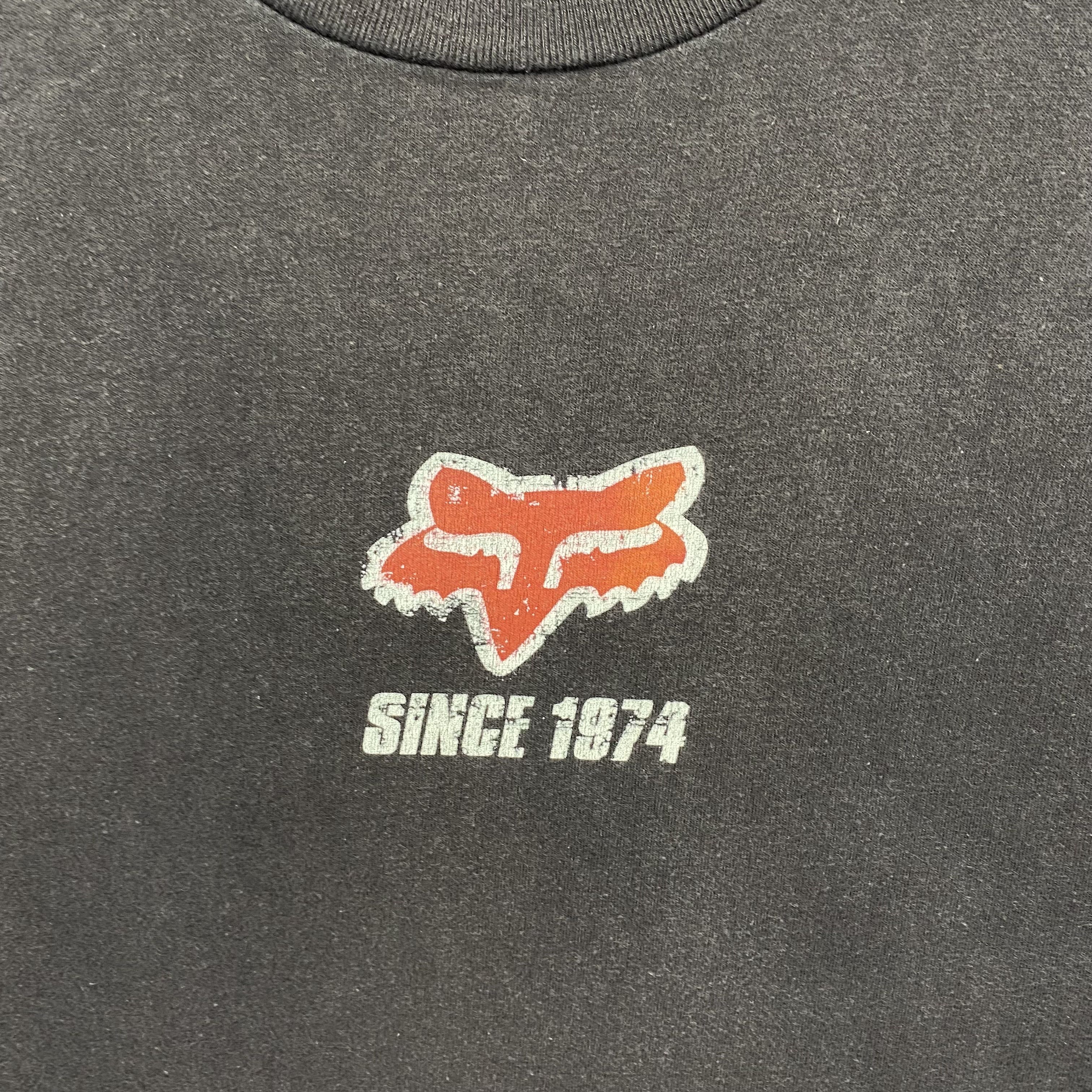Vintage Vintage Y2K FOX Racing T-Shirt Fox Sportswear Crewneck Tee Size US M / EU 48-50 / 2 - 2 Thumbnail