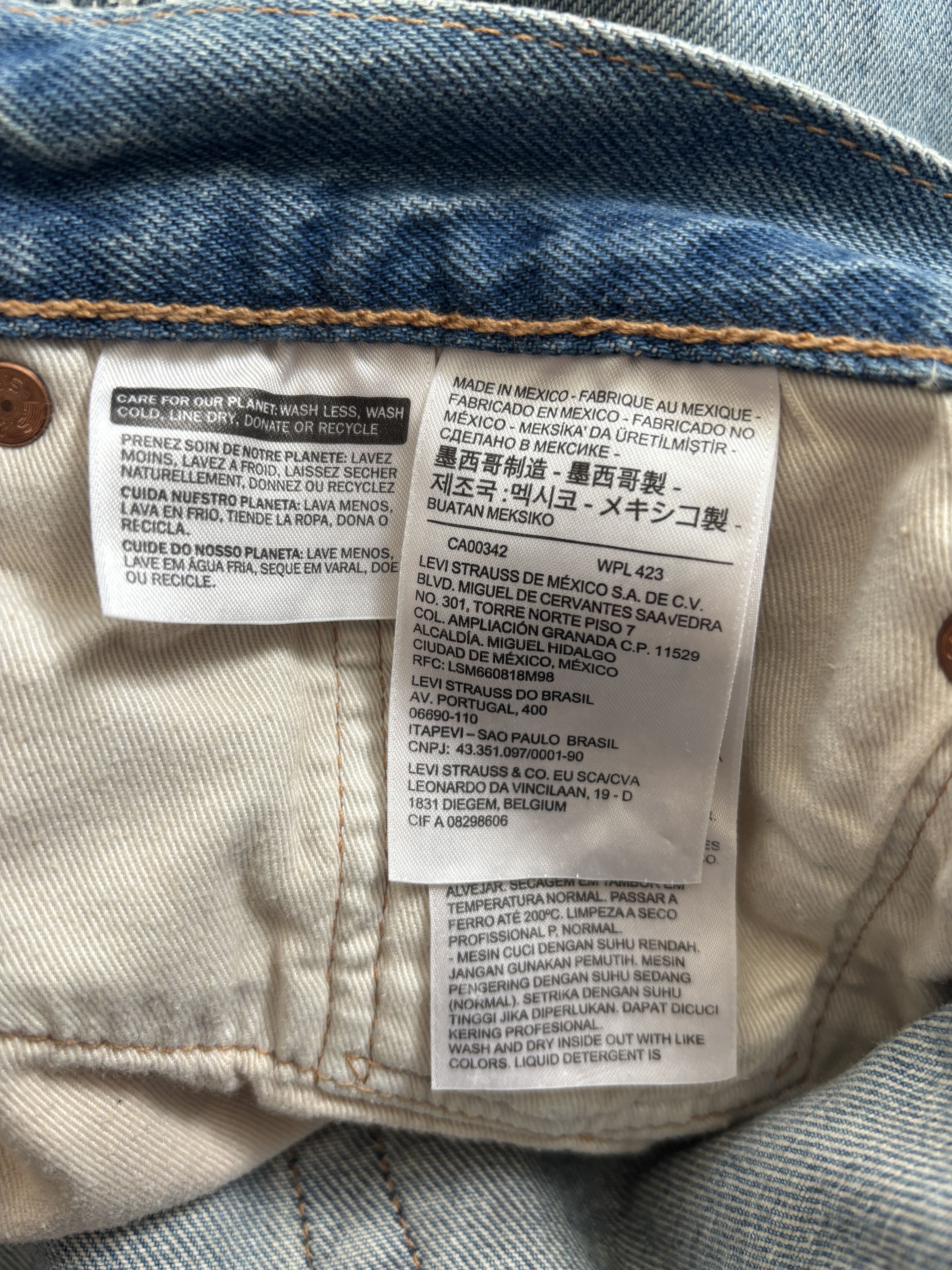 DENIM TEARS Denim Tears Cotton wreath Virgil Abloh Message In A Tear Size US 33 - 7 Thumbnail