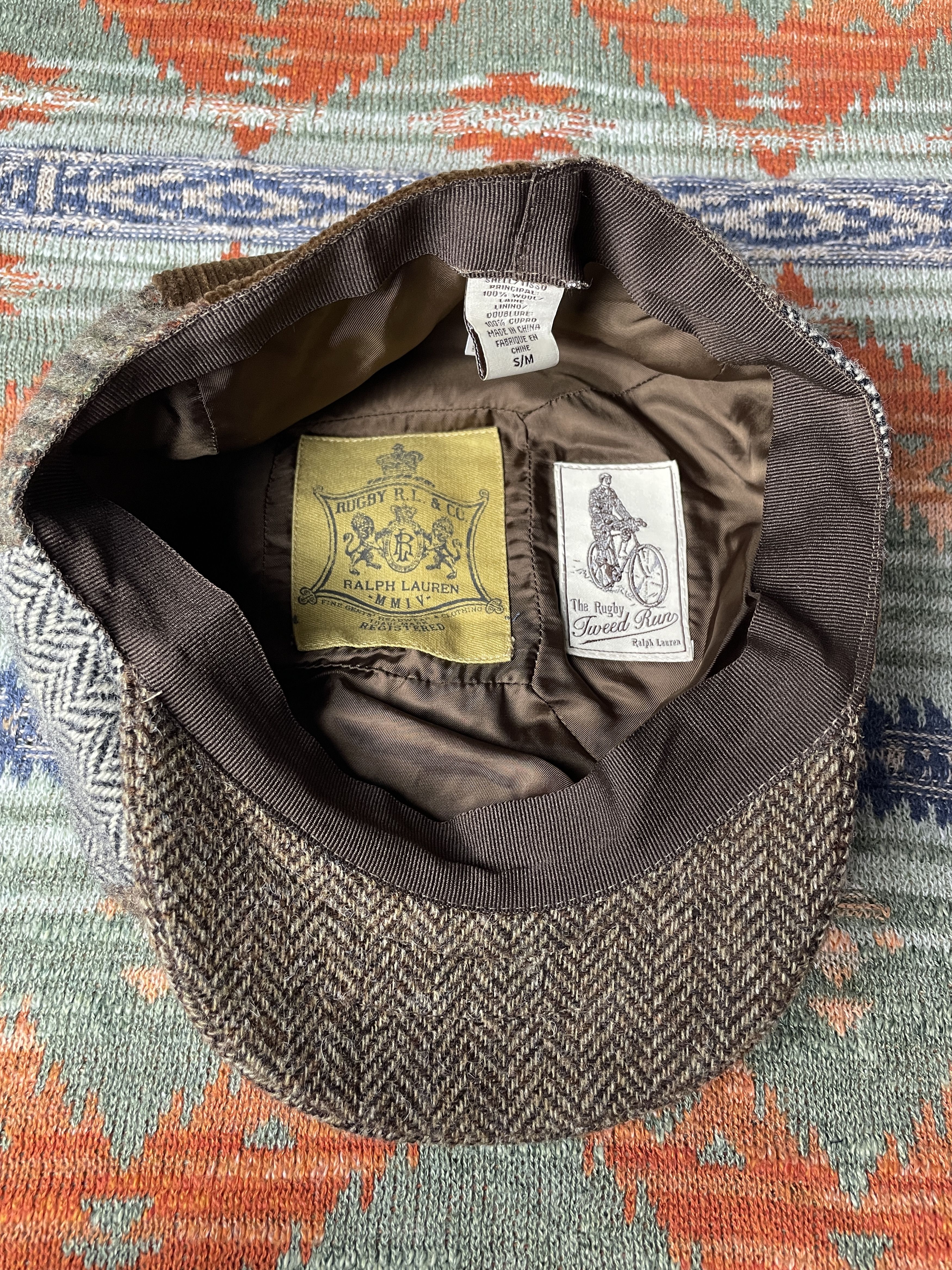 Ralph Lauren × Rugby Ralph Lauren Ralph Lauren RUGBY Wool Duck Hat Newsboy Hat Octagon Cat Size ONE SIZE - 1 Thumbnail