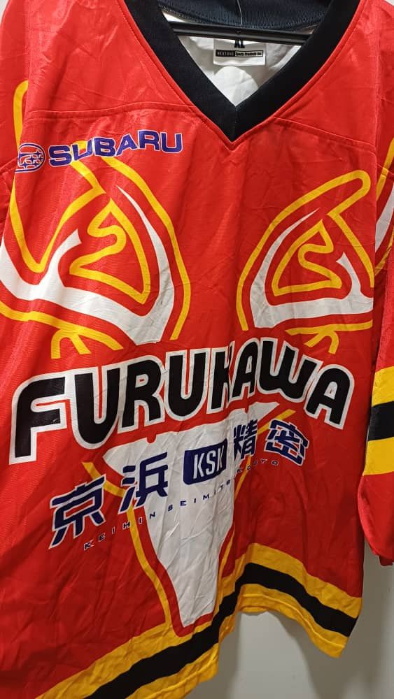 Ccm Rare vintage fukurawa fukufuji NHL jersey subaru CCM Size US XL / EU 56 / 4 - 3 Thumbnail