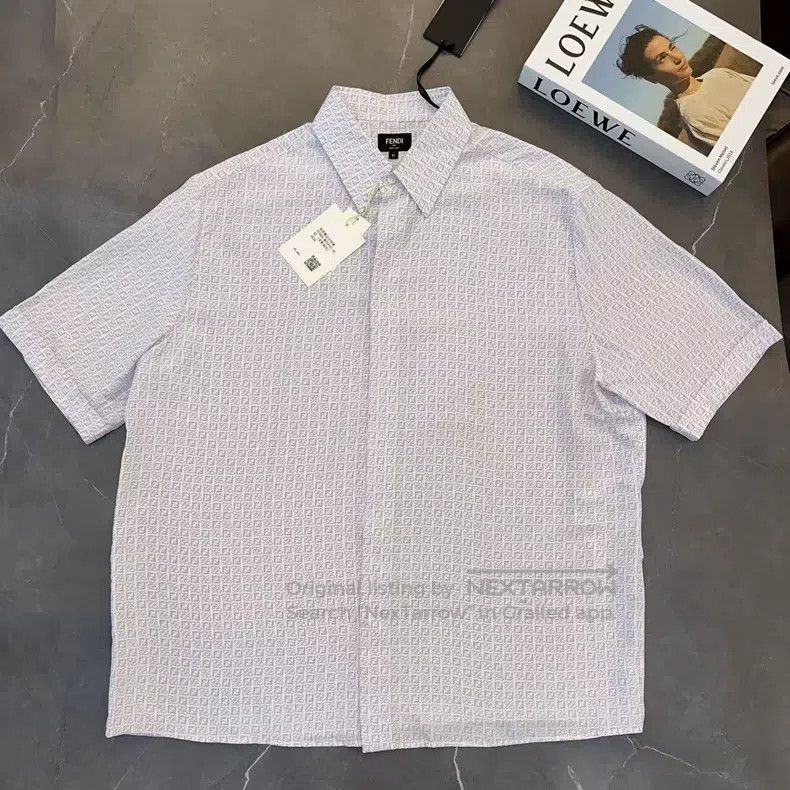 Fendi Fendi size 41 Full print shirt Size US L / EU 52-54 / 3 - 1 Thumbnail