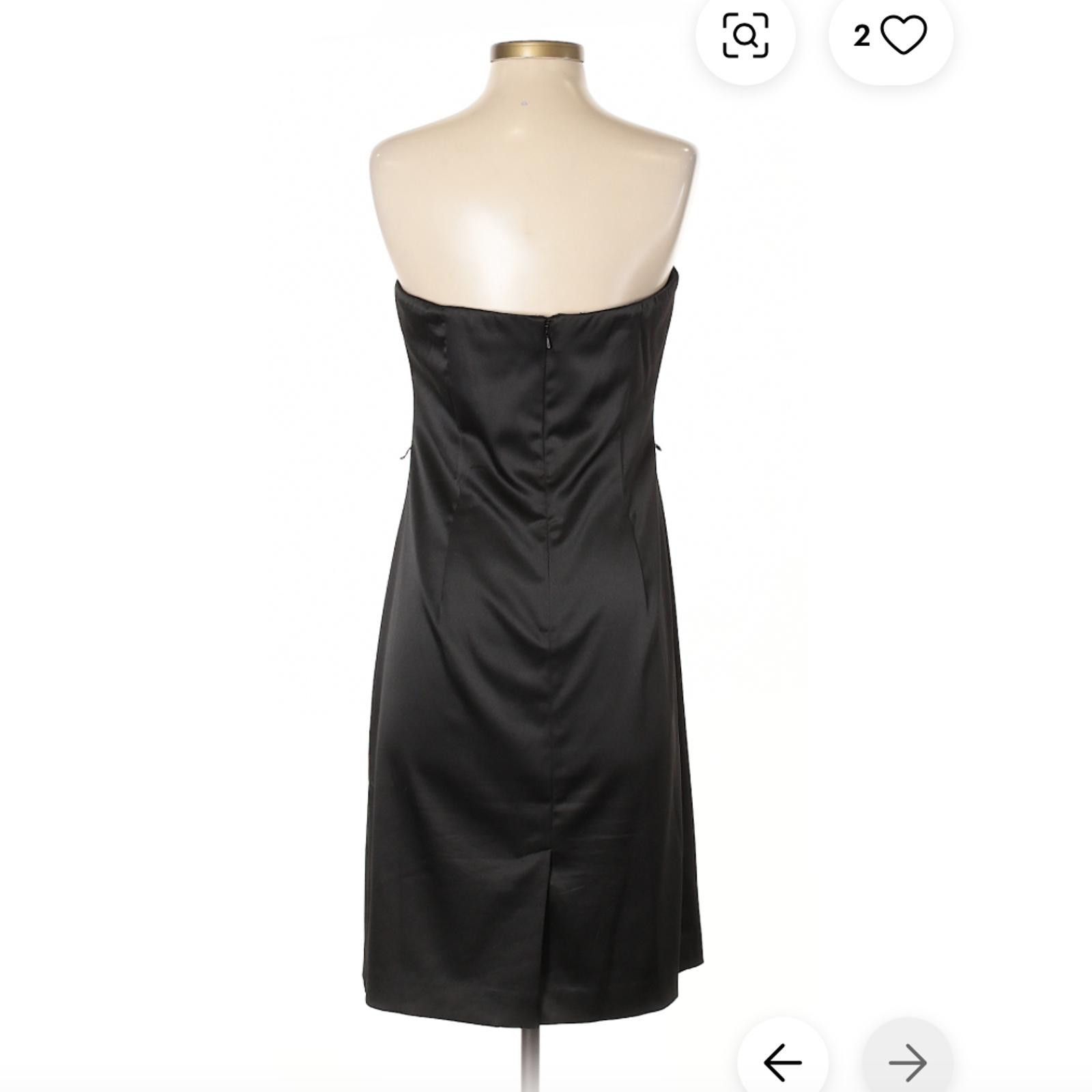 Other White House Black Market Strapless Black Cocktail Dress Sz 8 Size M / US 6-8 / IT 42-44 - 2 Thumbnail