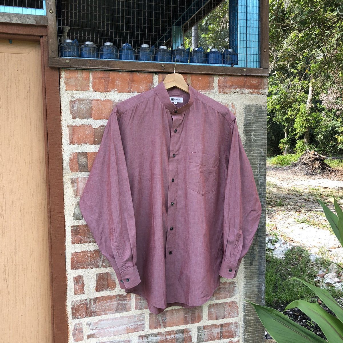 Issey Miyake × Japanese Brand × Pleats Please Issey Miyake ISSEY MIYAKE DESIGN STUDIO SHIRT 🍒 Size US M / EU 48-50 / 2 - 1 Thumbnail