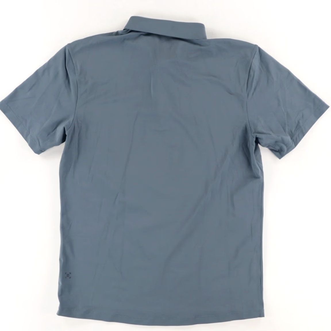 Lululemon Lululemon Woven Polyester Solid Polo Shirt Gray Men's M Shirt Size US M / EU 48-50 / 2 - 4 Thumbnail