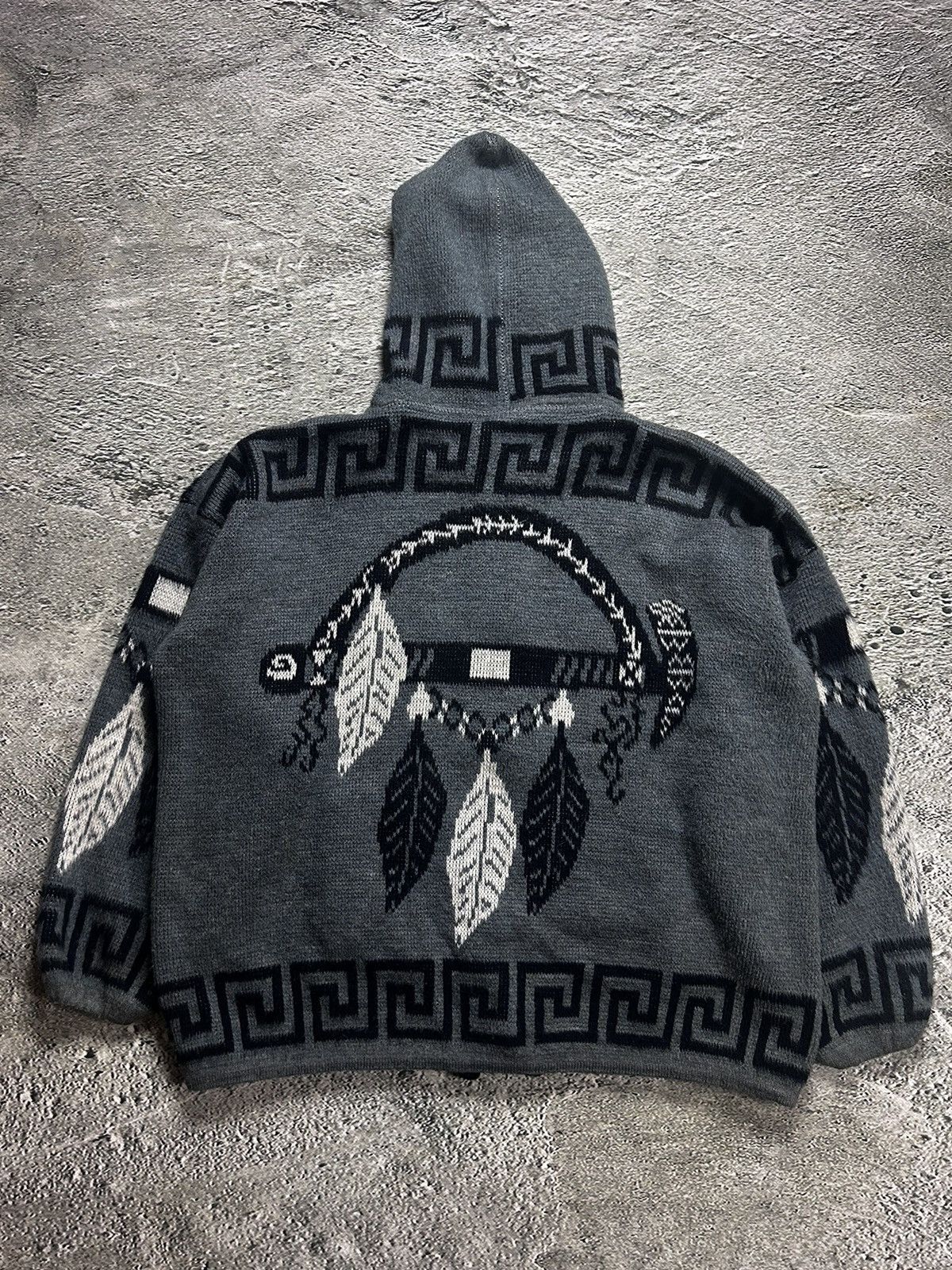 Native × Vintage Wool Jacket Made in Ecuador Ruminahui Vintage Native Size US L / EU 52-54 / 3 - 9 Thumbnail