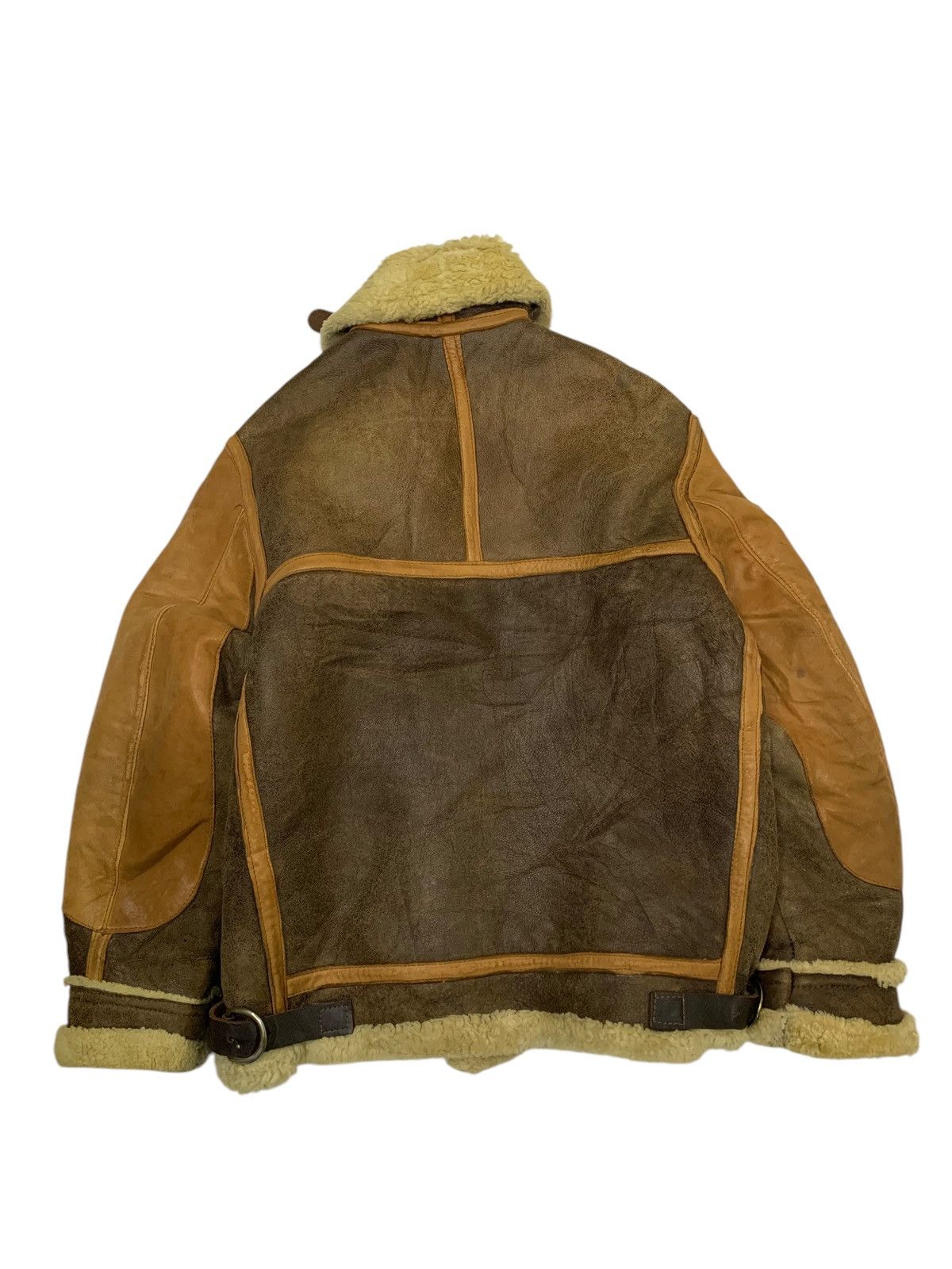 Schott 🔥RARE VTG SCHOTT BROS SHEEPSKINS LEATHER TYPE B3 Size US M / EU 48-50 / 2 - 10 Thumbnail