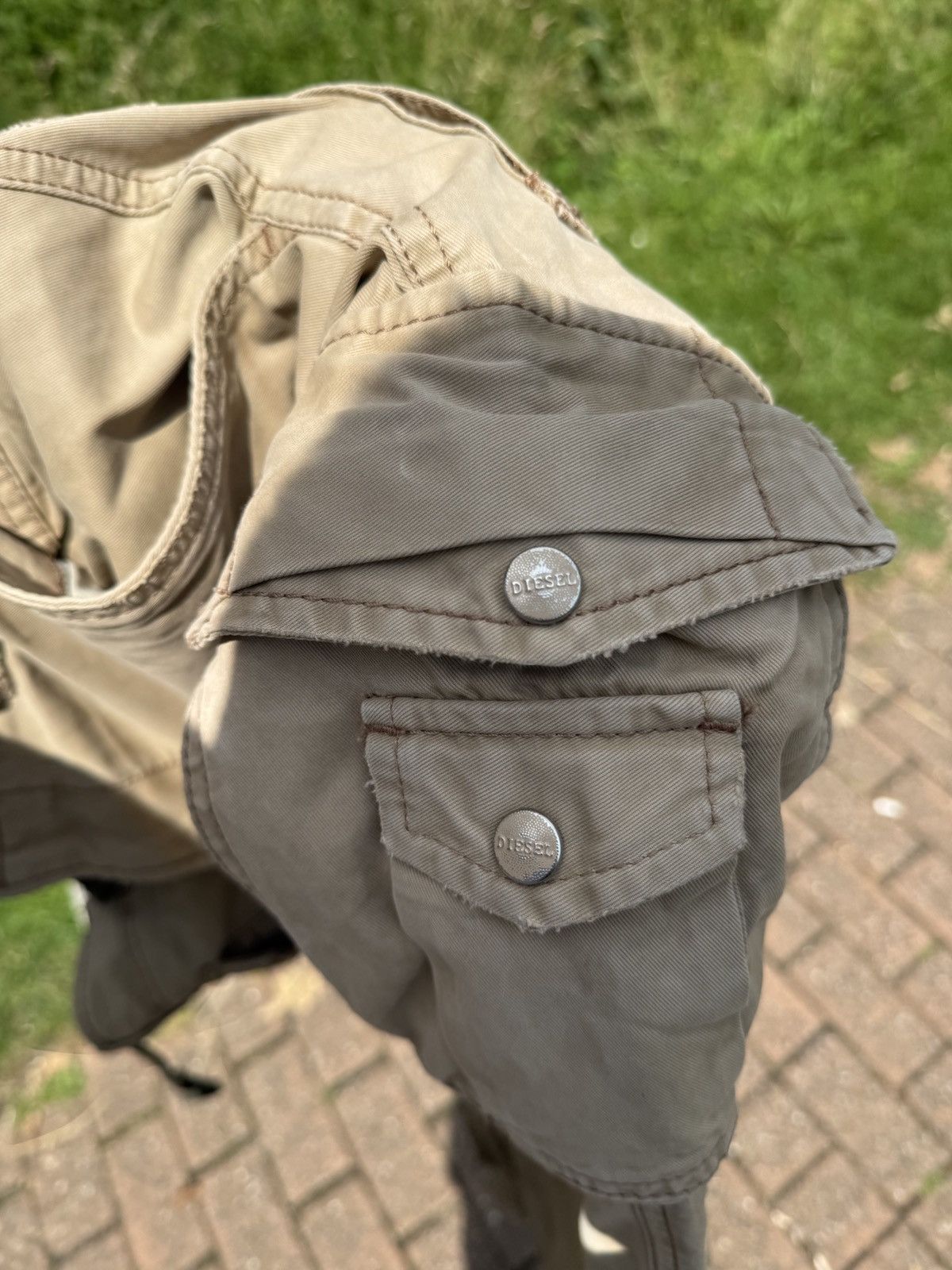 Diesel Diesel Cargo Pants Vintage Avantgarde Size US 33 - 5 Thumbnail