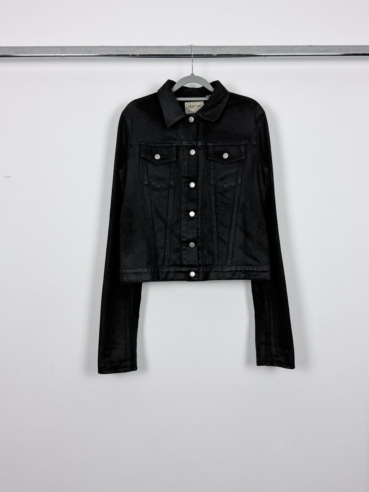 【本人期】HELMUT LANG coating denimjacket 42 Helmut Lang Coated Denim Jacket | Grailed