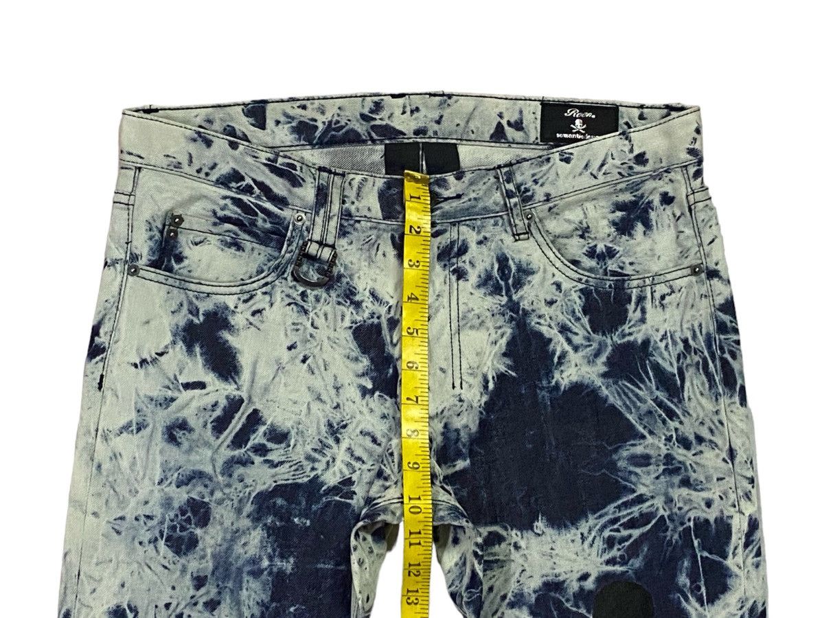 Japanese Brand × Roen × semanticdesign 2009 Roen X Semantic Design Acid Wash Denim Pants Size US 33 - 5 Thumbnail