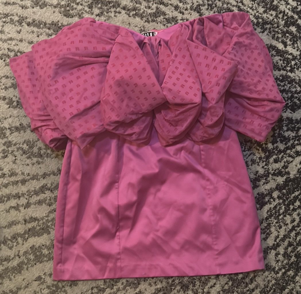 ROTATE ROTATE Birger Christensen Natalie Bow Dress size US 8 Size M / US 6-8 / IT 42-44 - 3 Thumbnail