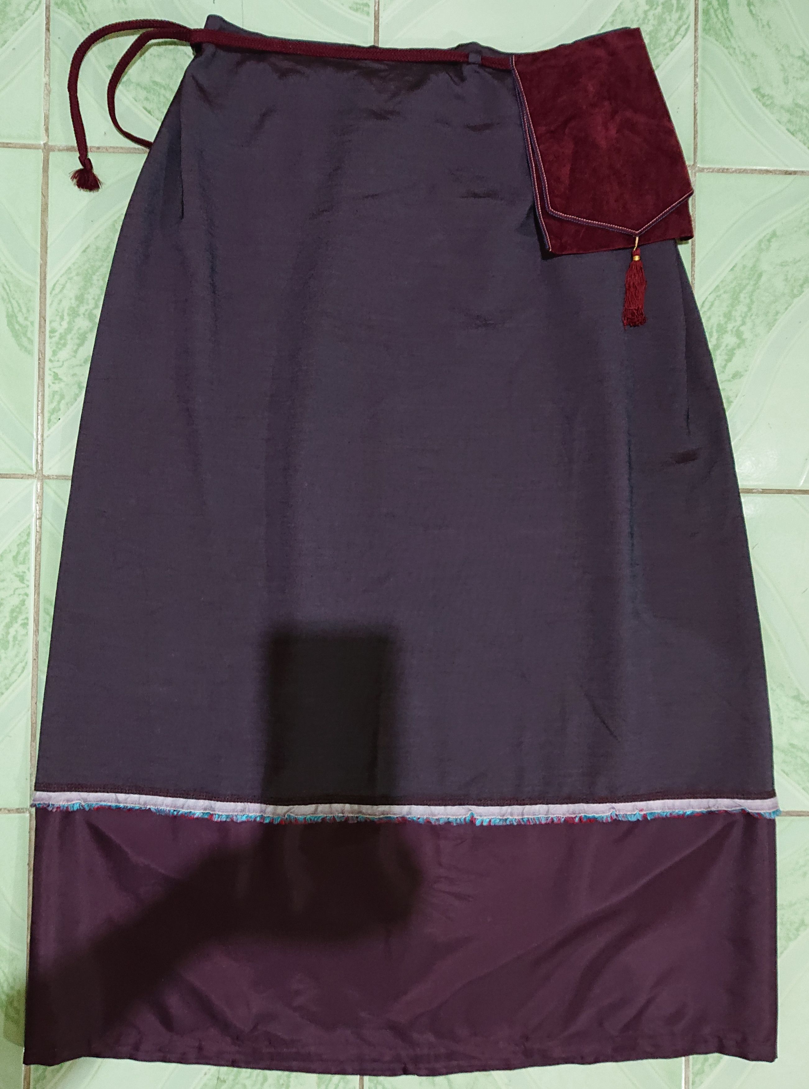 Cop Copine Vintage cop copine maxi skirt Size 38" / US 16 / IT 52 - 3 Thumbnail