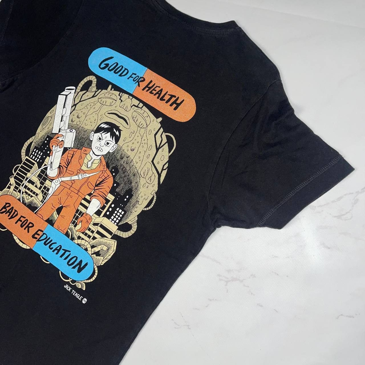 Vintage Vintage Akira T-shirt Movie Anime Black Mens Size M Size US M / EU 48-50 / 2 - 9 Thumbnail