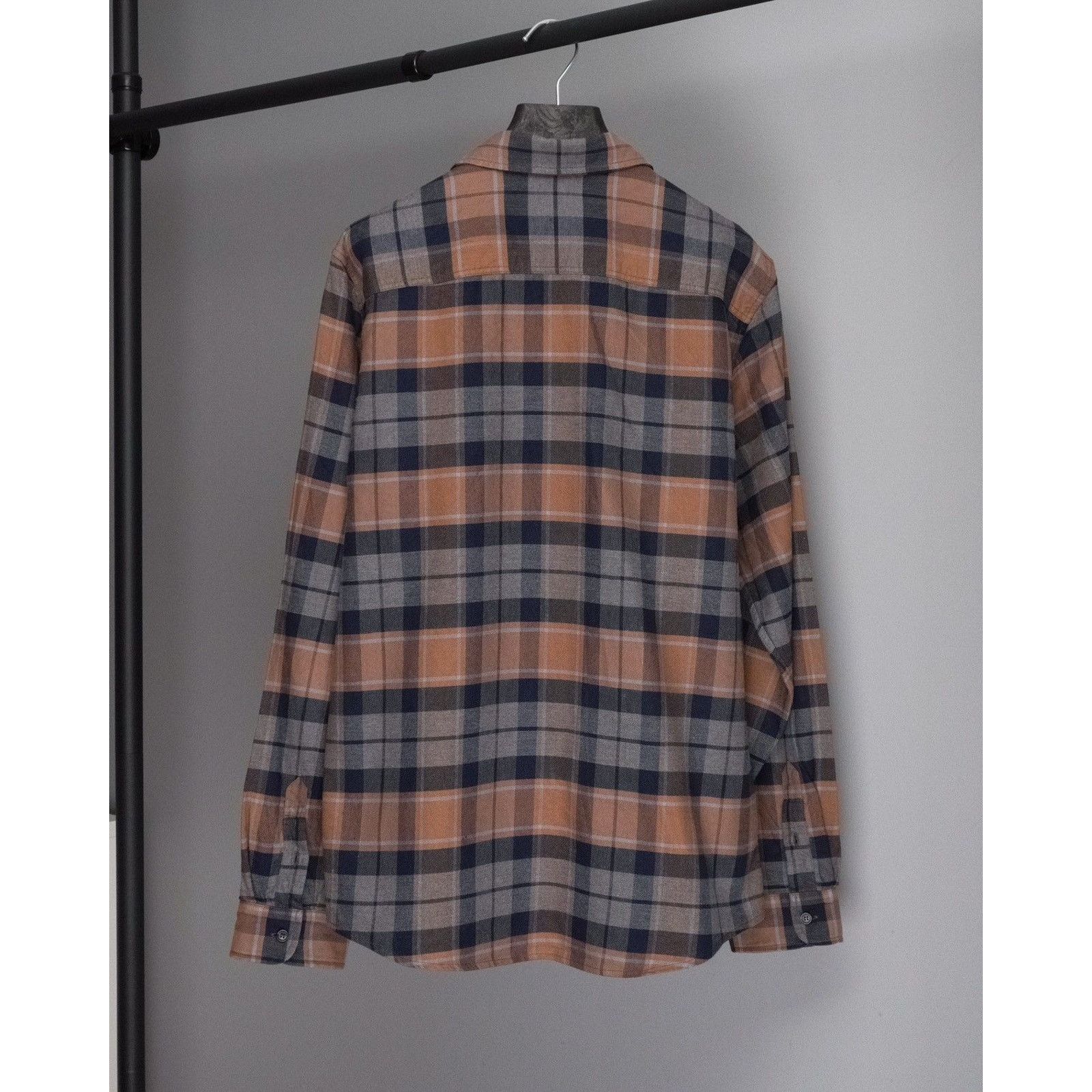 A.P.C. Vintage apc check plaid flannel linen long sleeve shirt Size US M / EU 48-50 / 2 - 5 Thumbnail