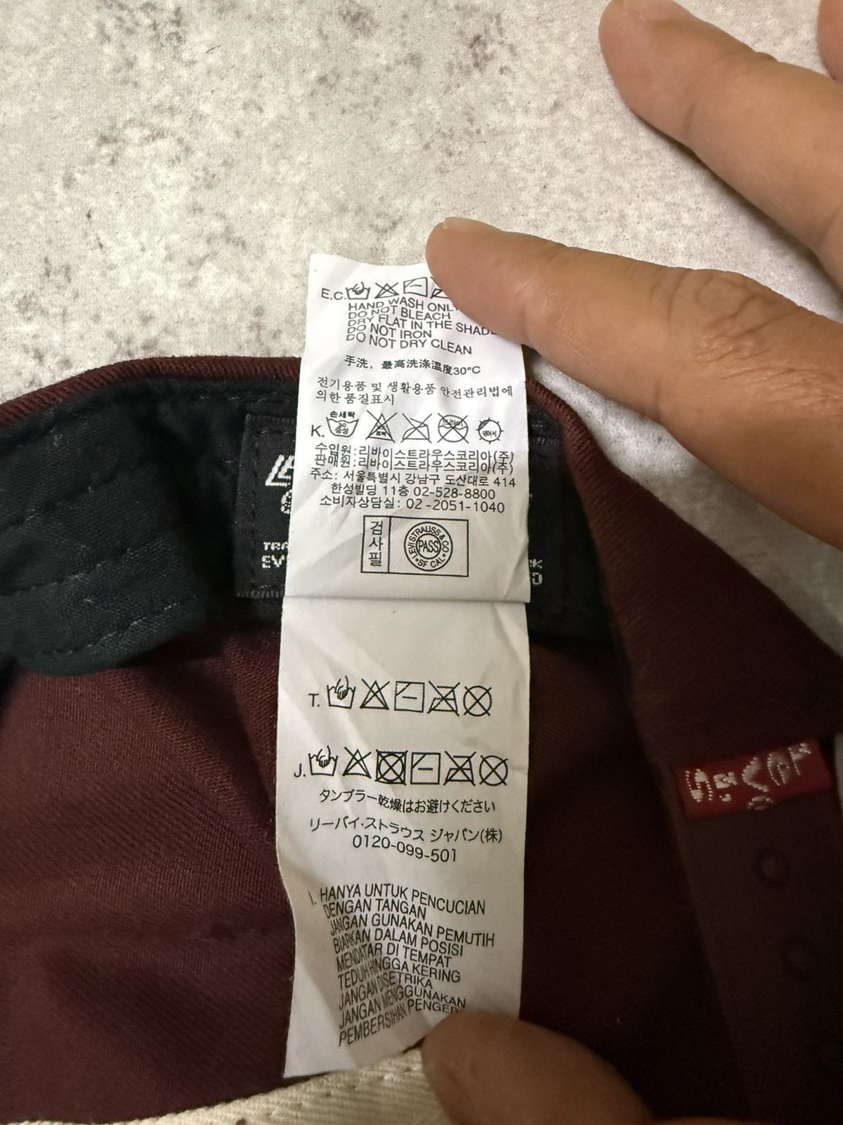 Levi's Levi’strauss & Co Two Horse Brand Snapback Cap Size ONE SIZE - 10 Thumbnail