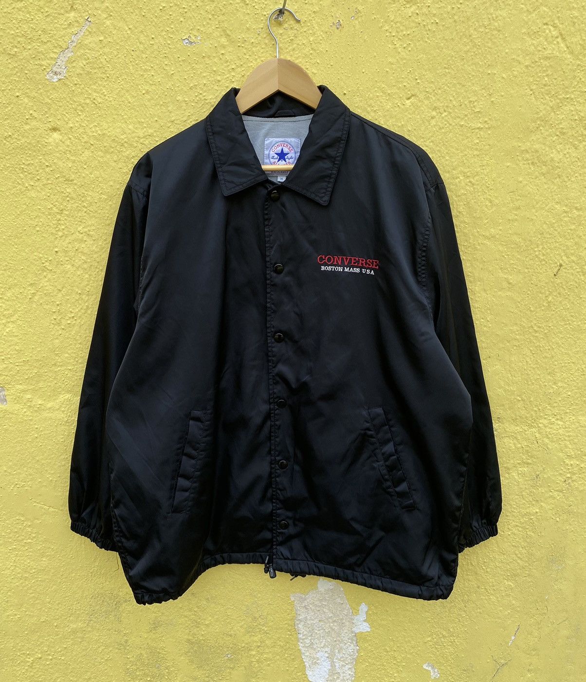 Converse × Vintage Vintage converse spell out varsity jacket Size US M / EU 48-50 / 2 - 1 Thumbnail