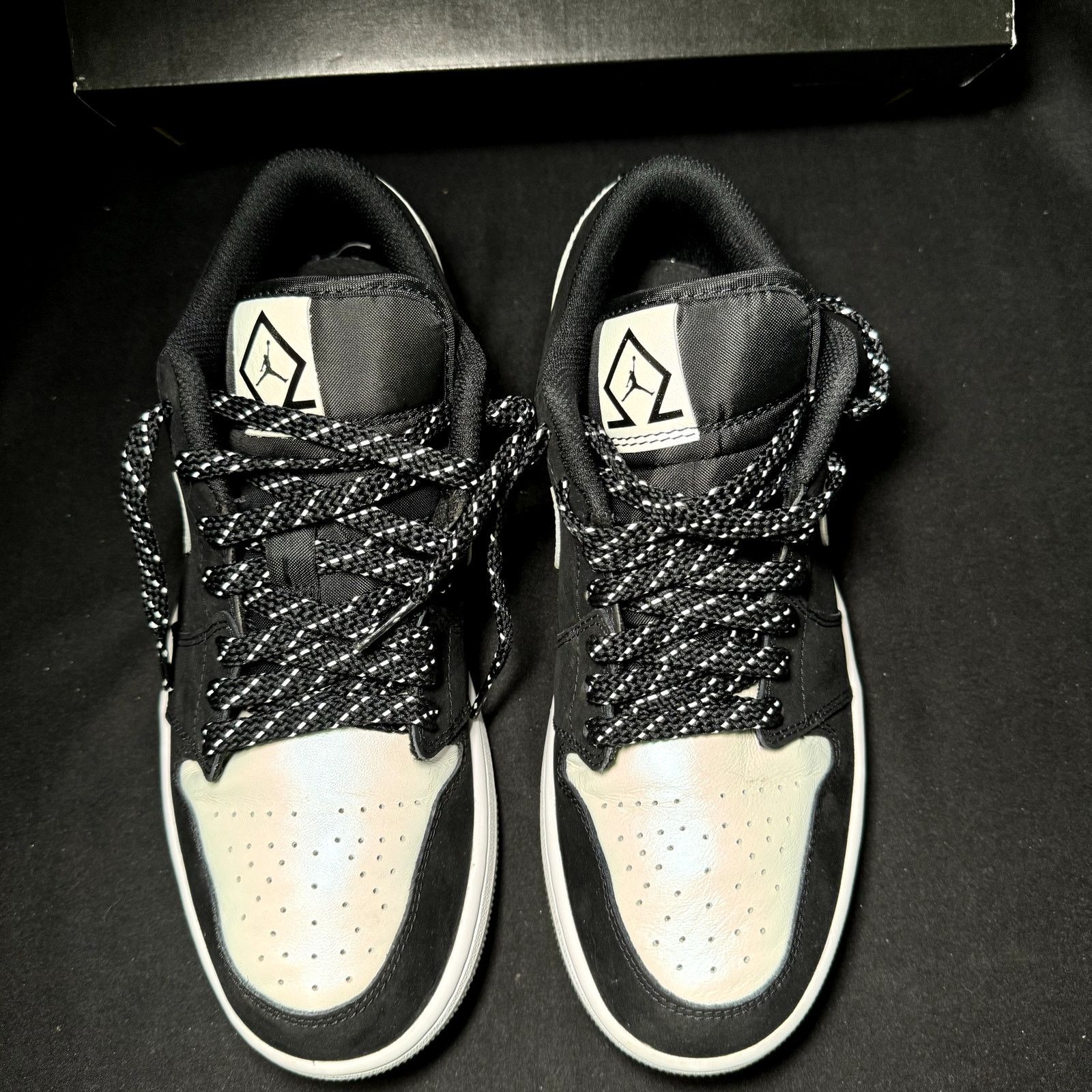 Jordan Brand × Nike Size 8.5 - Nike Air Jordan 1 Low SE Diamond Men's Shoes Size US 8.5 / EU 41-42 - 4 Thumbnail