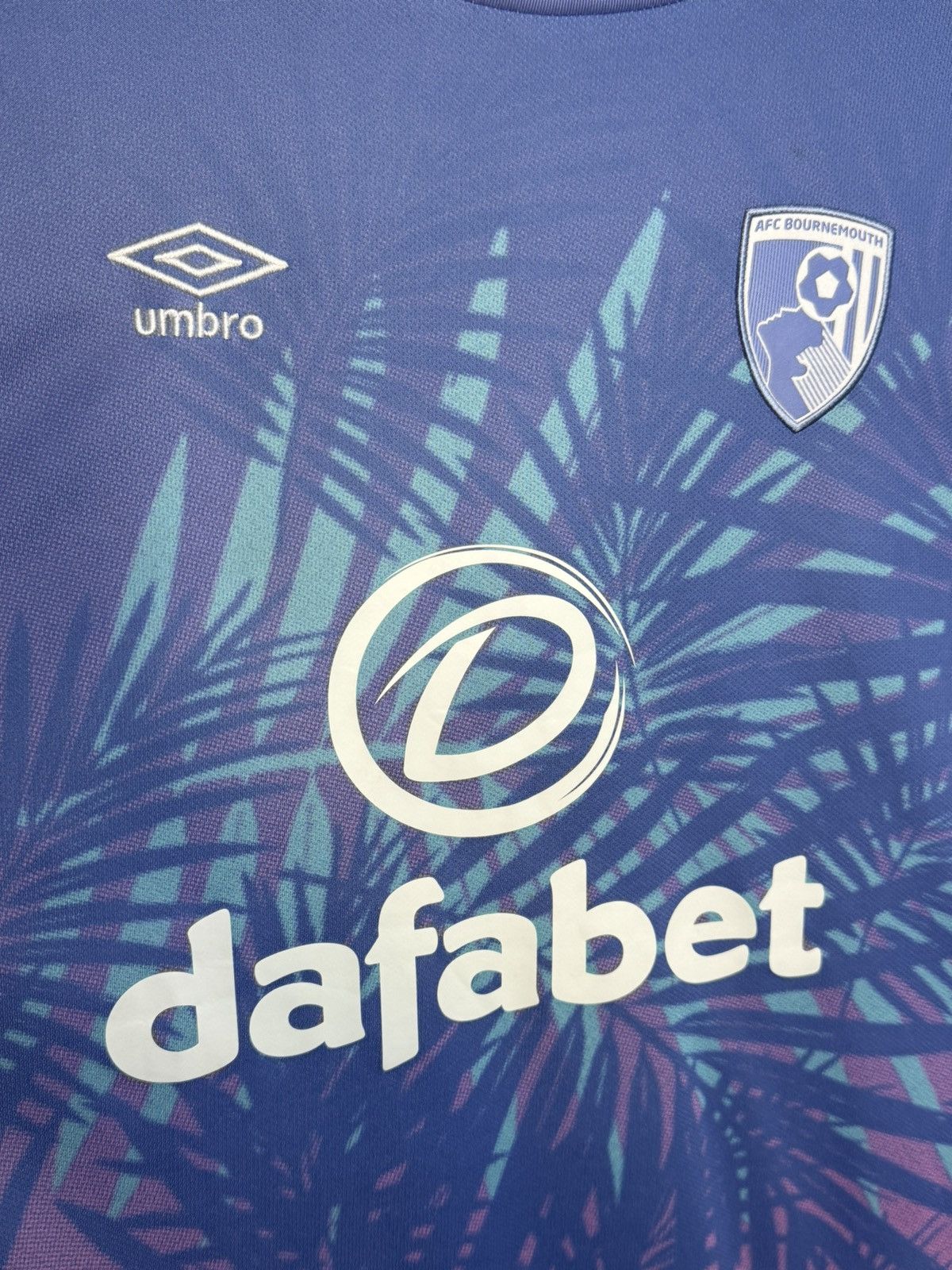 Umbro Bournemouth 22/23 Away Billing Football Jersey Size XL / US 12-14 / IT 48-50 - 4 Thumbnail
