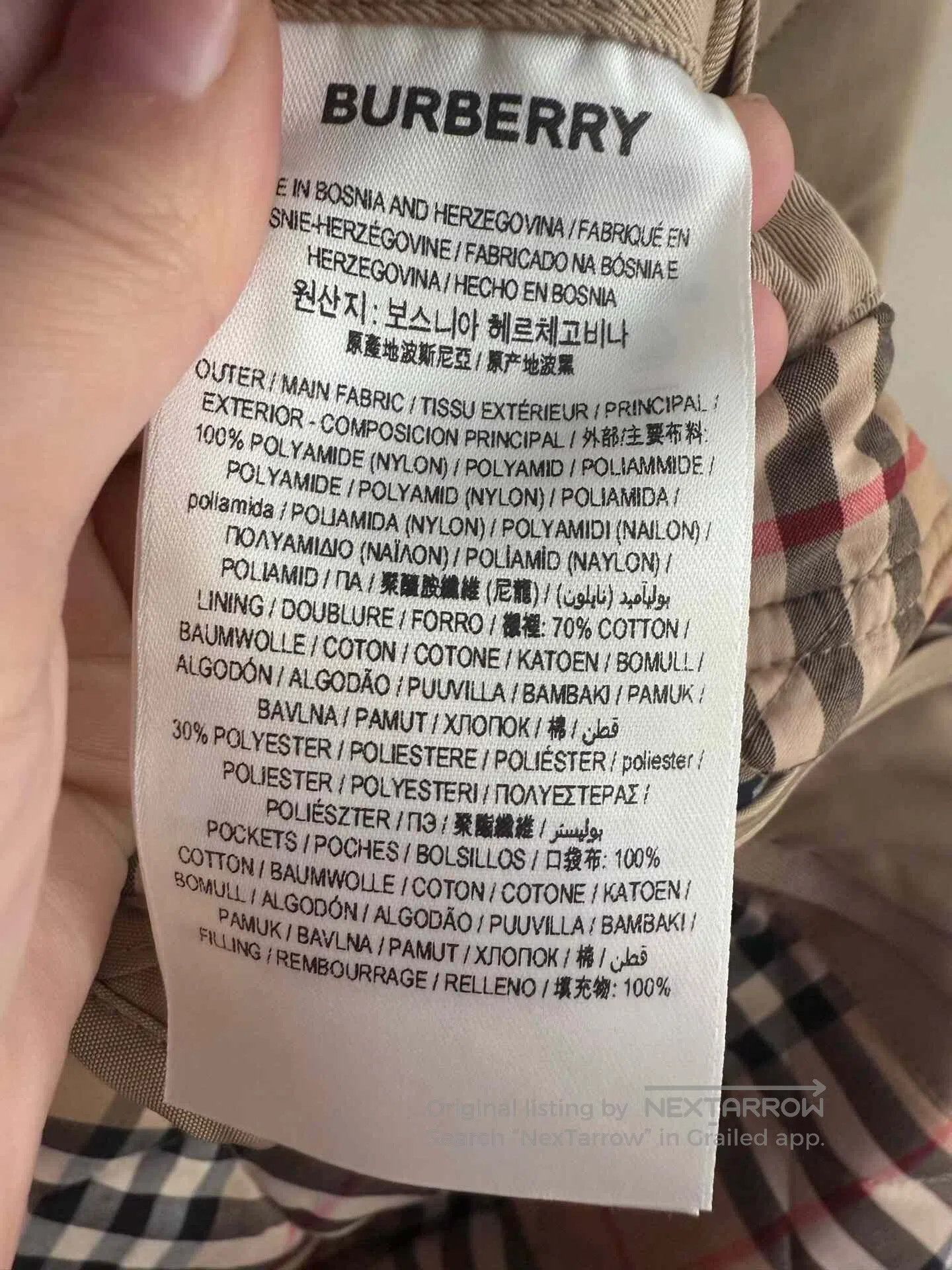Burberry Burberry Quilted Mid. Size XS / US 0-2 / IT 36-38 - 4 Thumbnail